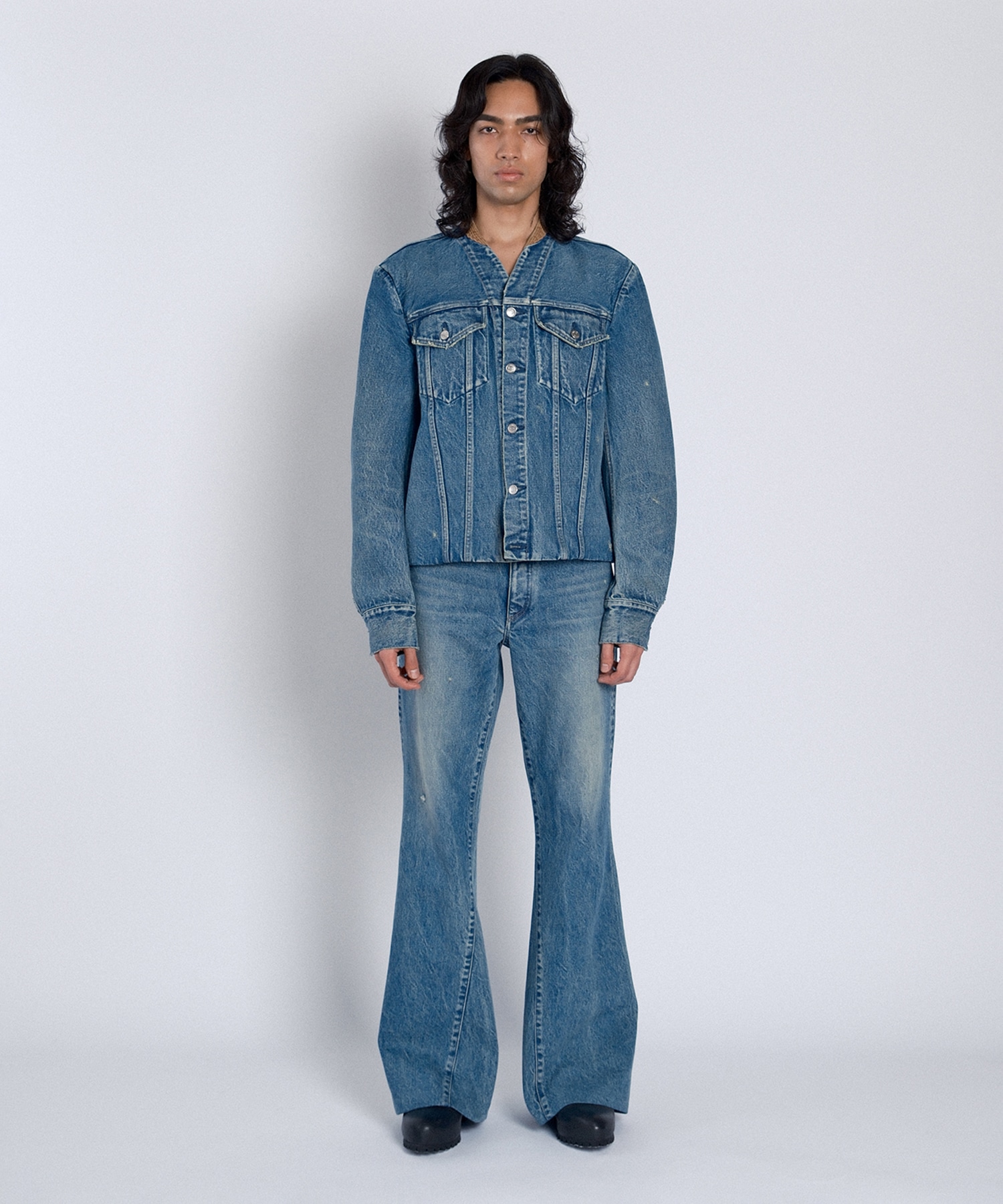 FLARE JEAN TROUSERS TANAKA