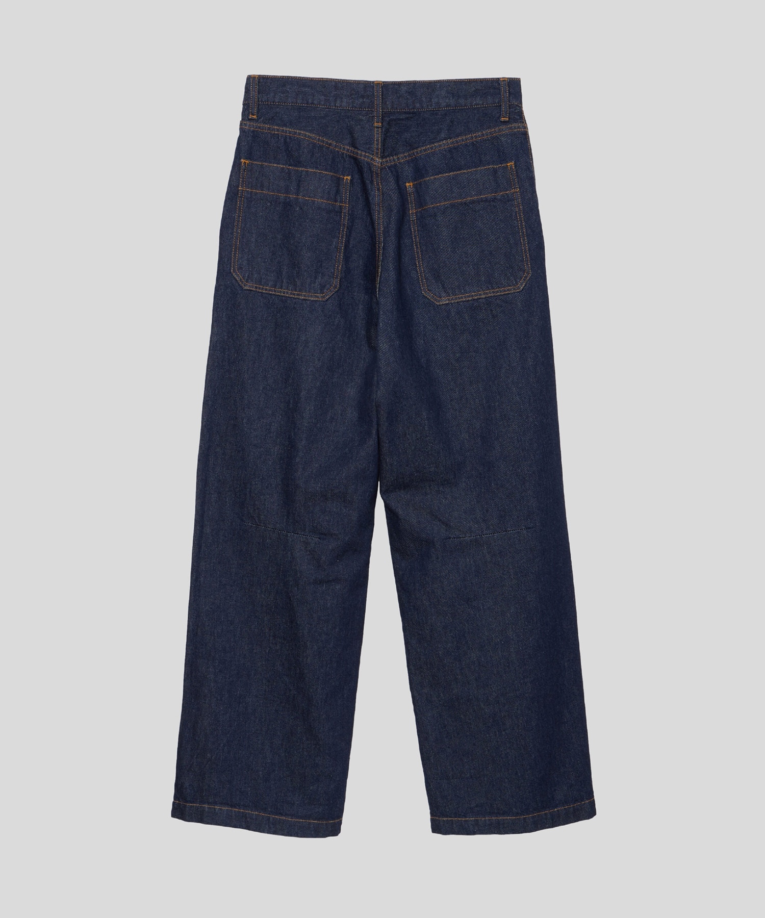 Wide Denim Trpusers MATSUFUJI