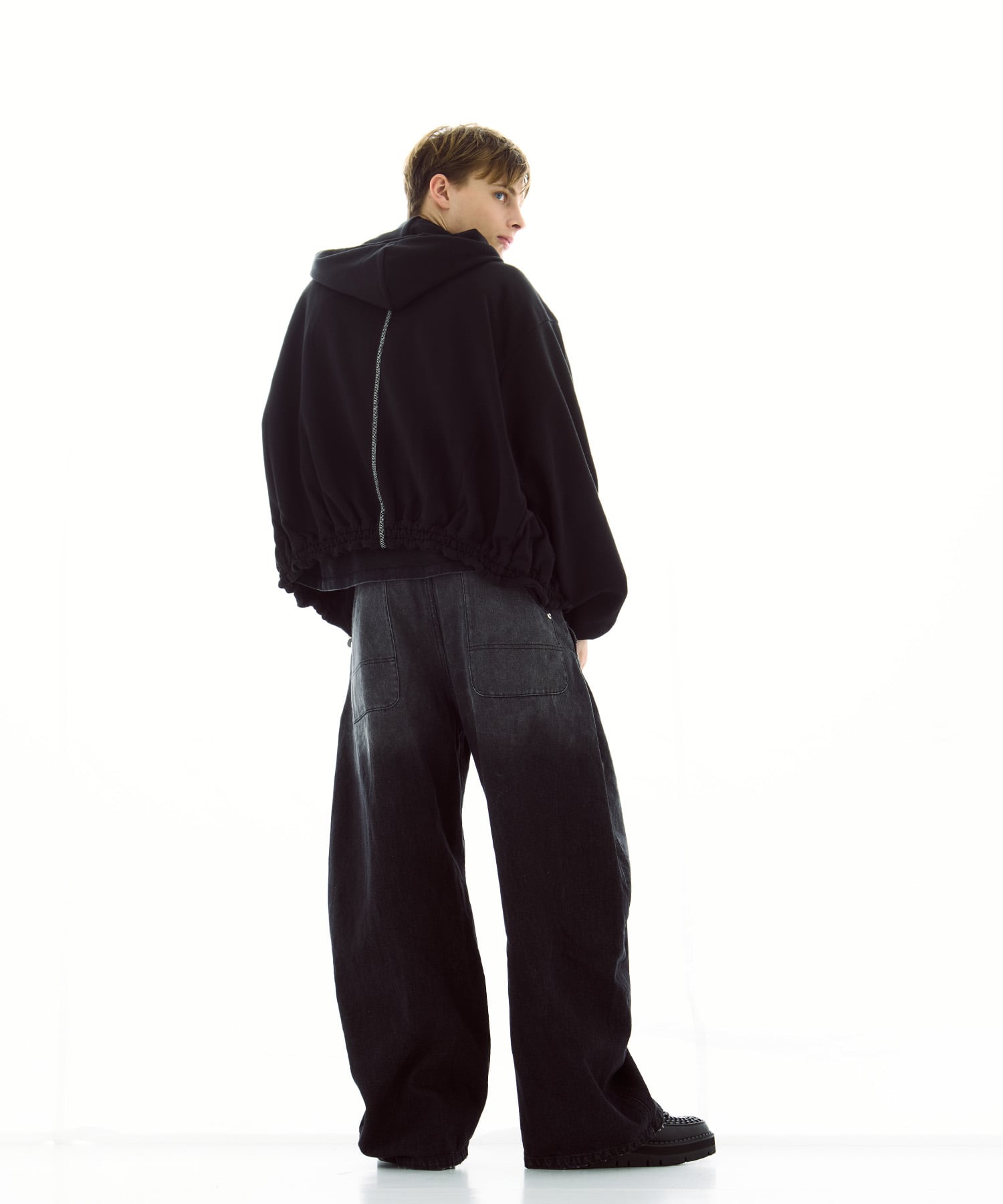 DARK WASH CURVE DENIM CONZ