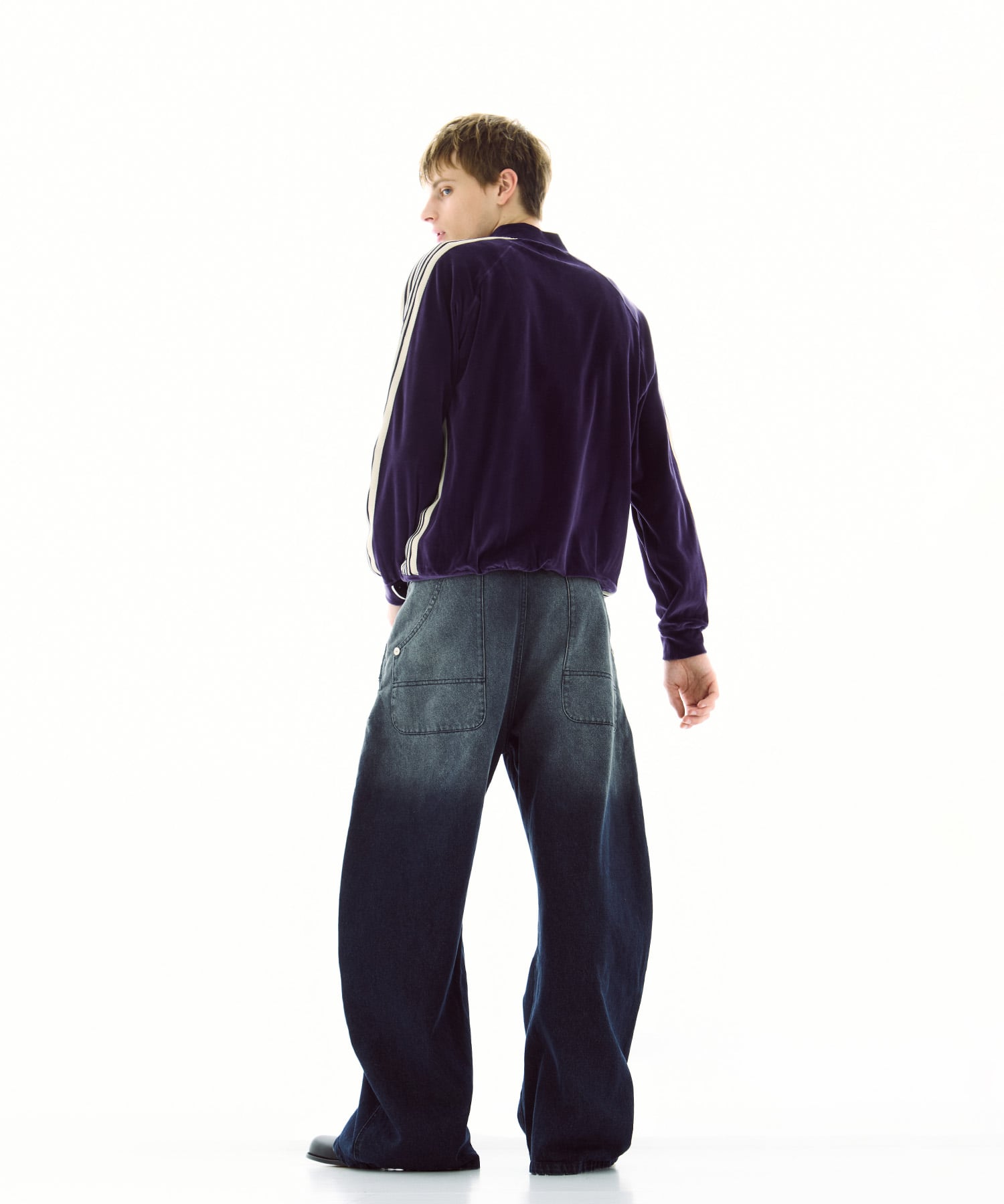 DARK WASH CURVE DENIM CONZ