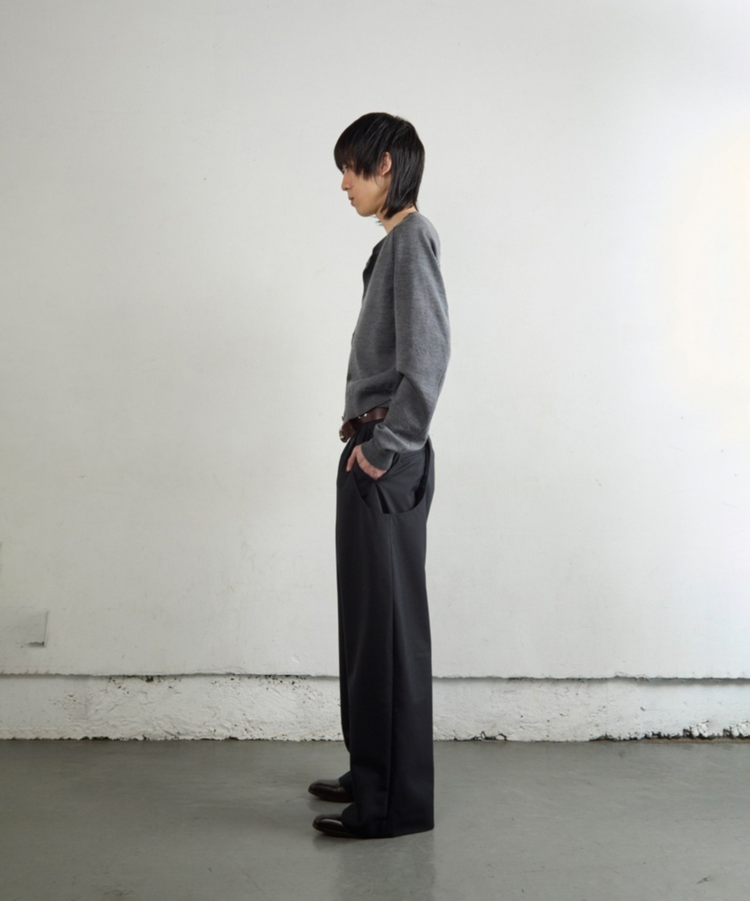 CURVED LEG UTILITY TROUSERS NVRFRGT