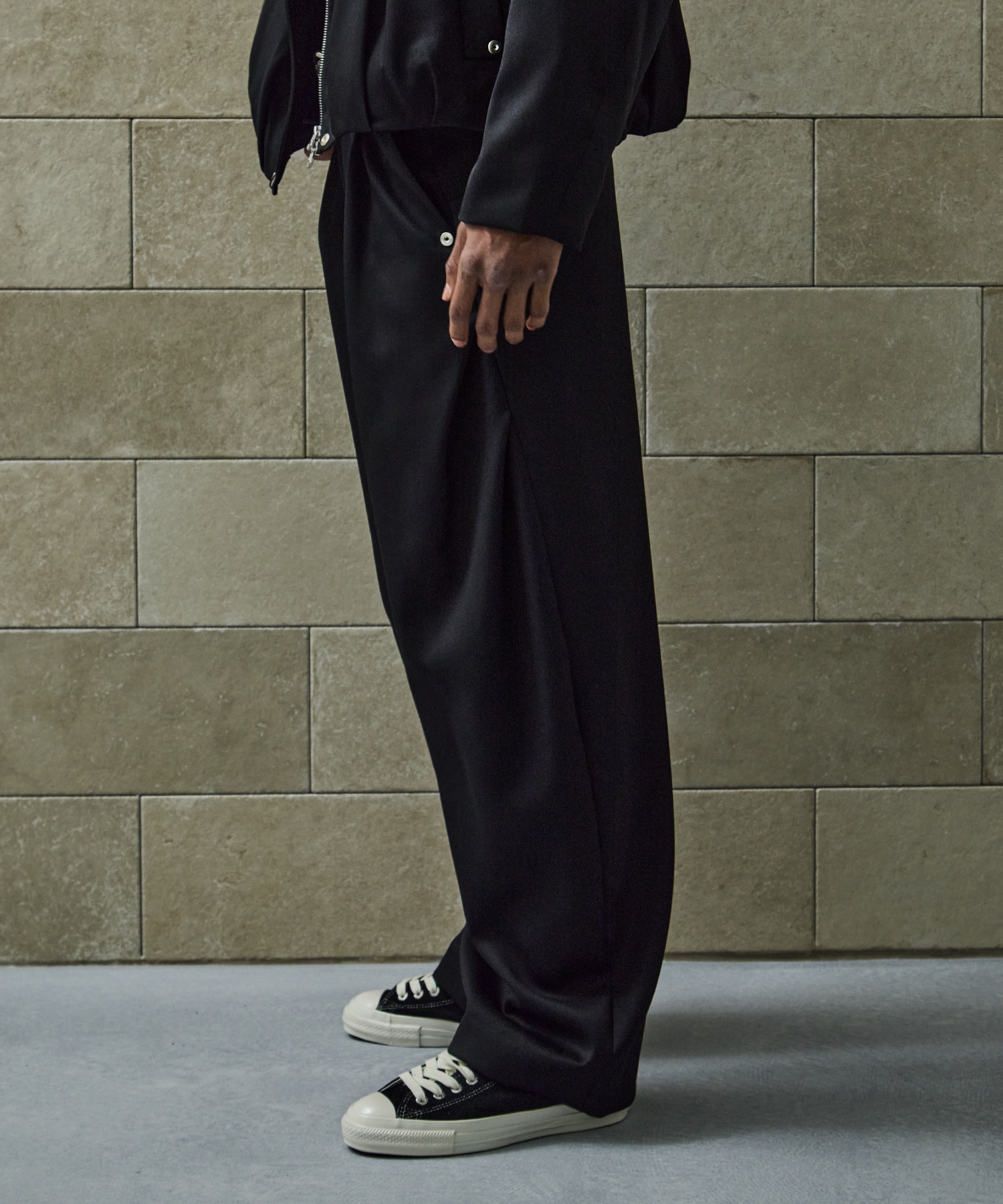 CURVE LEG TROUSERS GABA CONZ