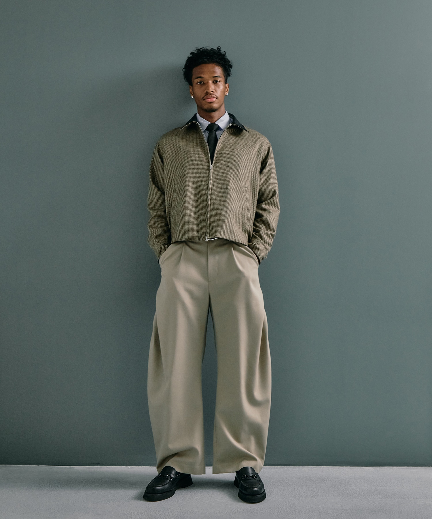 CURVE LEG TROUSERS GABA CONZ