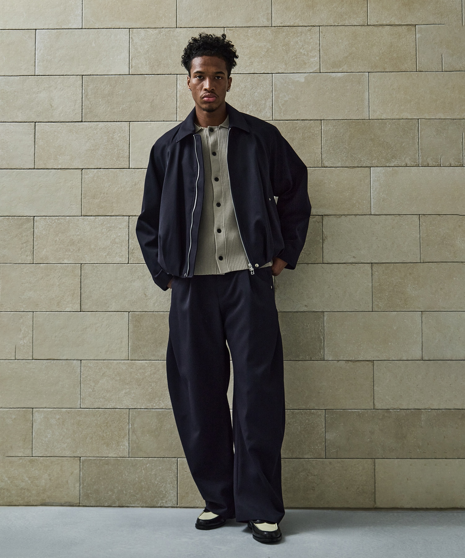 CURVE LEG TROUSERS GABA CONZ