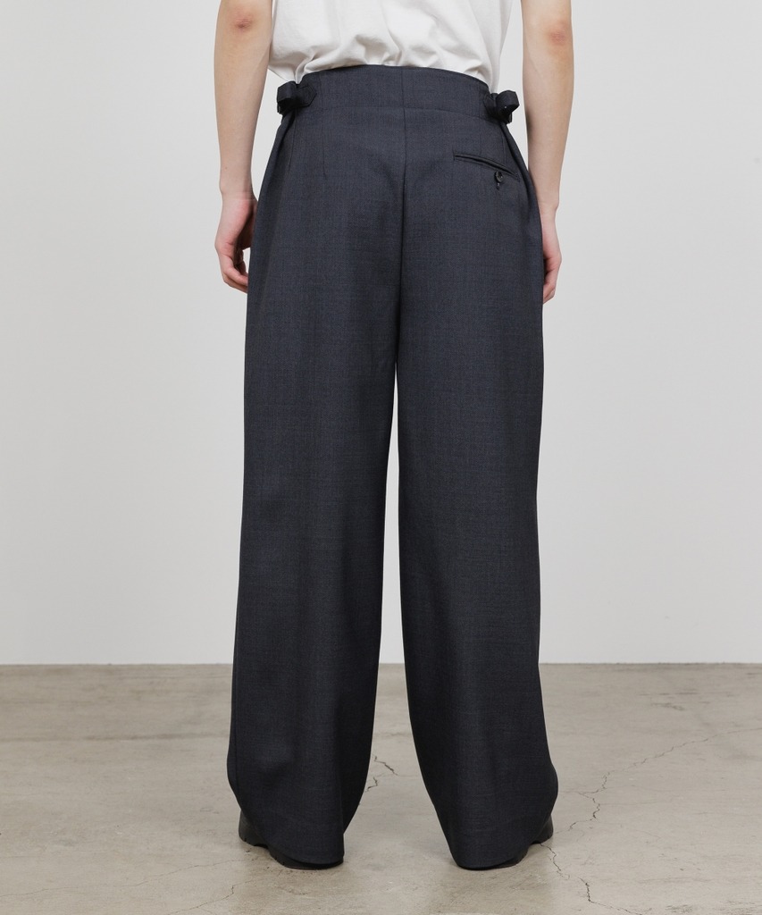 TWO TUCK MILITARY TROUSERS MARKAWARE/marka