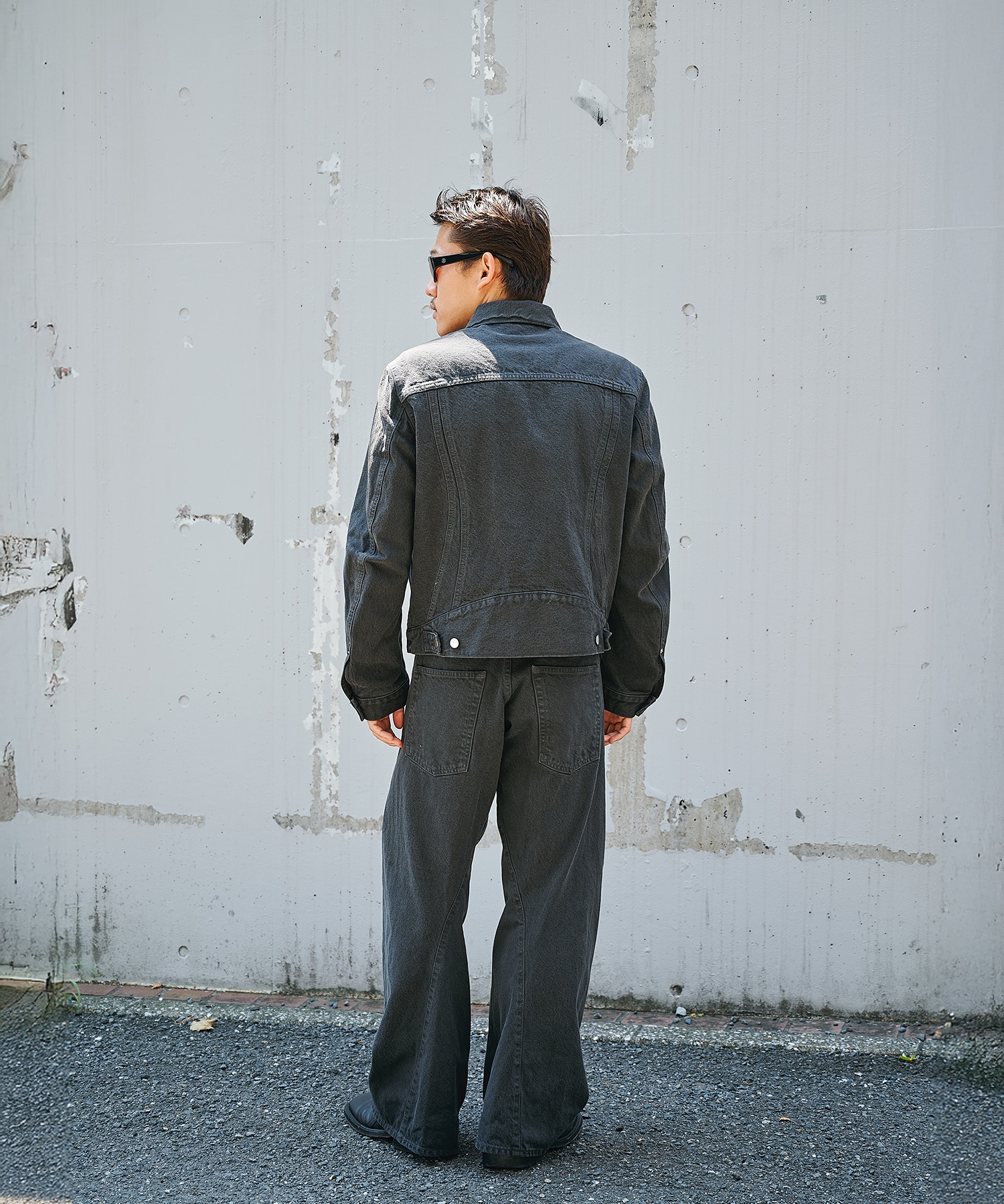 3D TRUCKER JACKET NVRFRGT