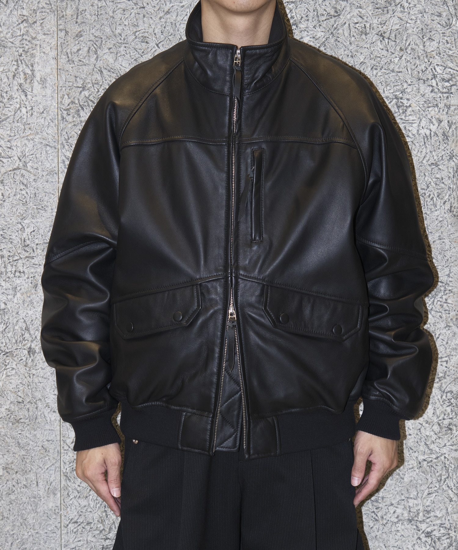 HIGH NECK BLOUSON CCU