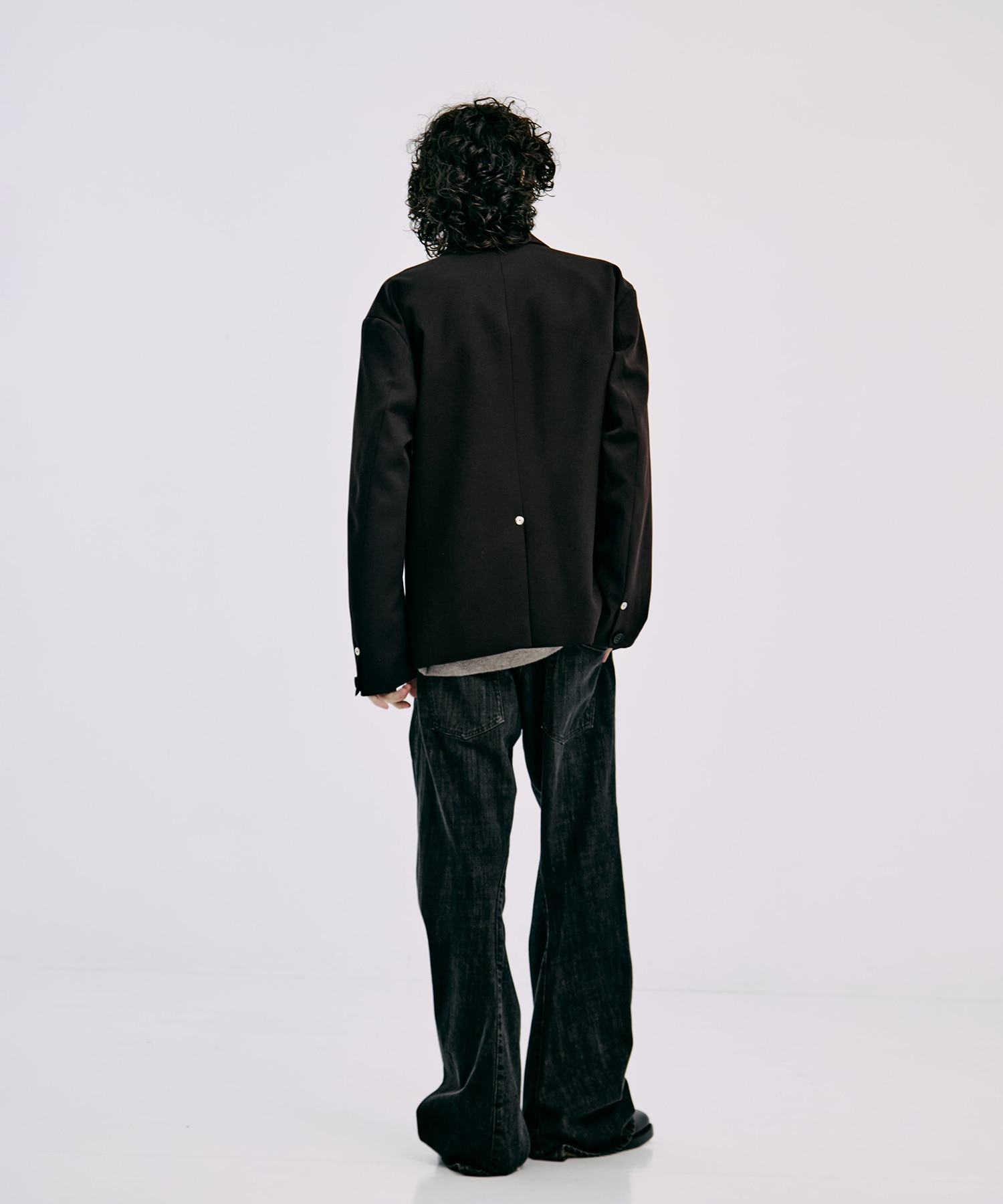 OVER SIZE DOUBLE JKT GABA CONZ