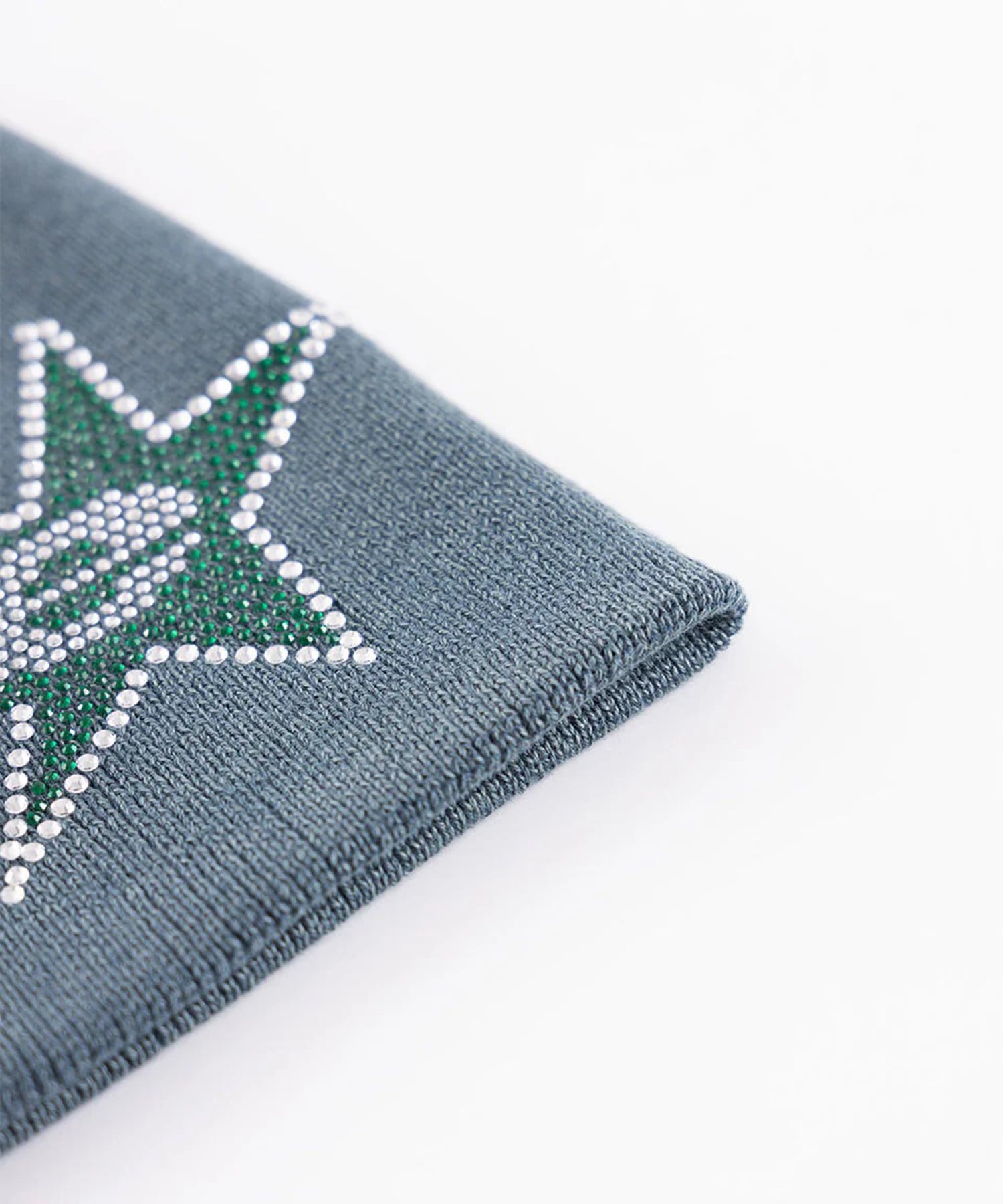Rhinestone WE Star Logo Beanie WOKE EDGE
