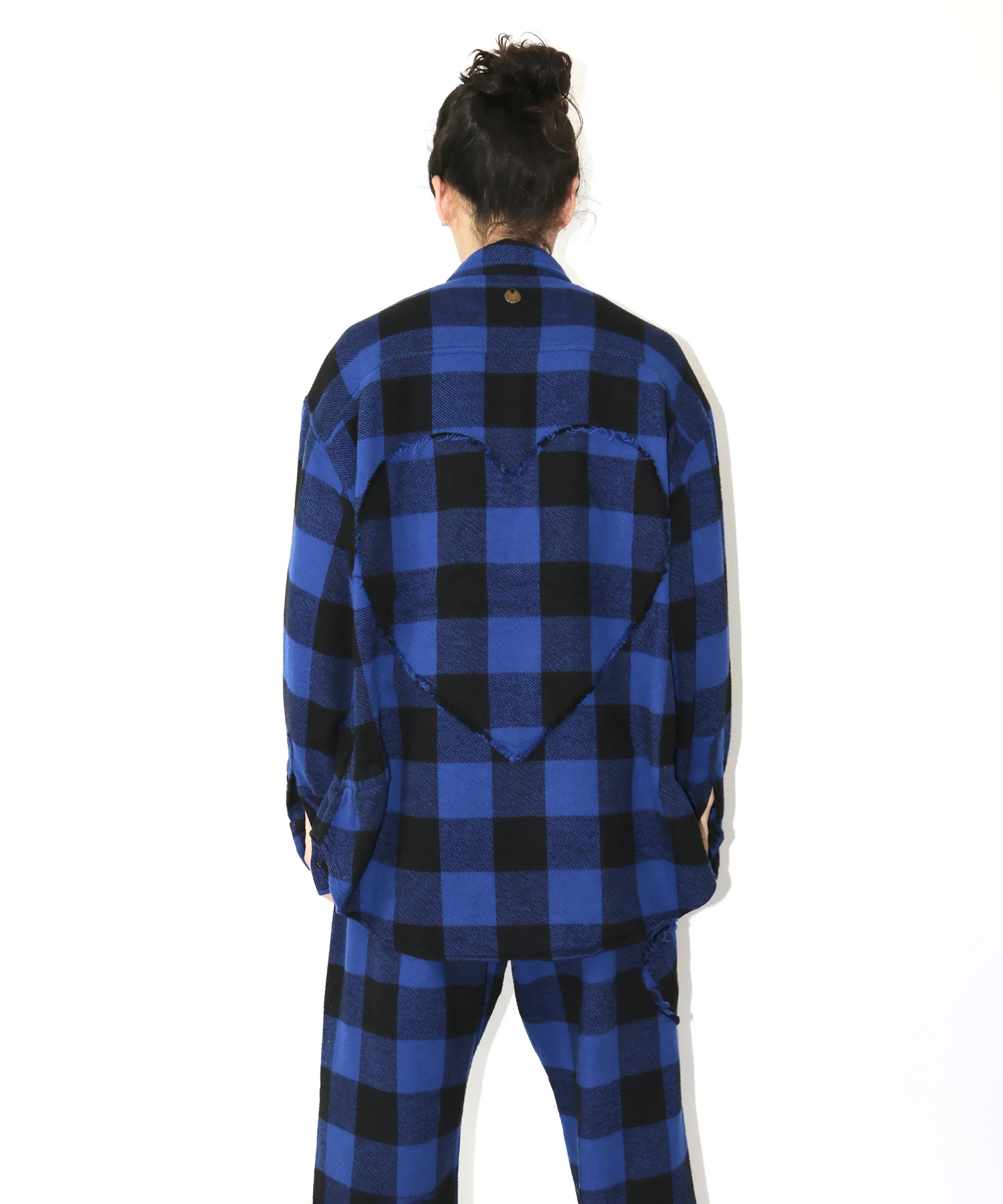 BELLOWS HEAVY FLANNEL SHIRTS - HEART NAM