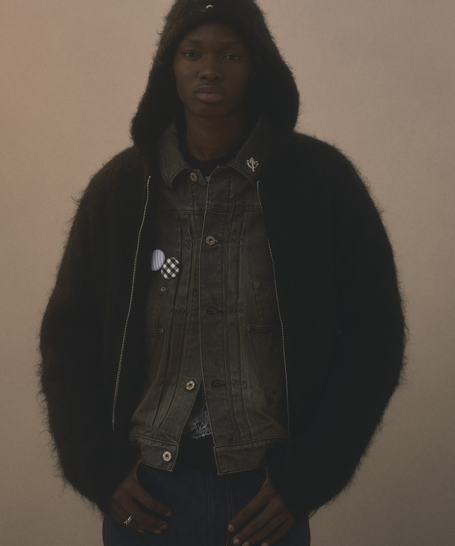 Mohair Hoodie FAF