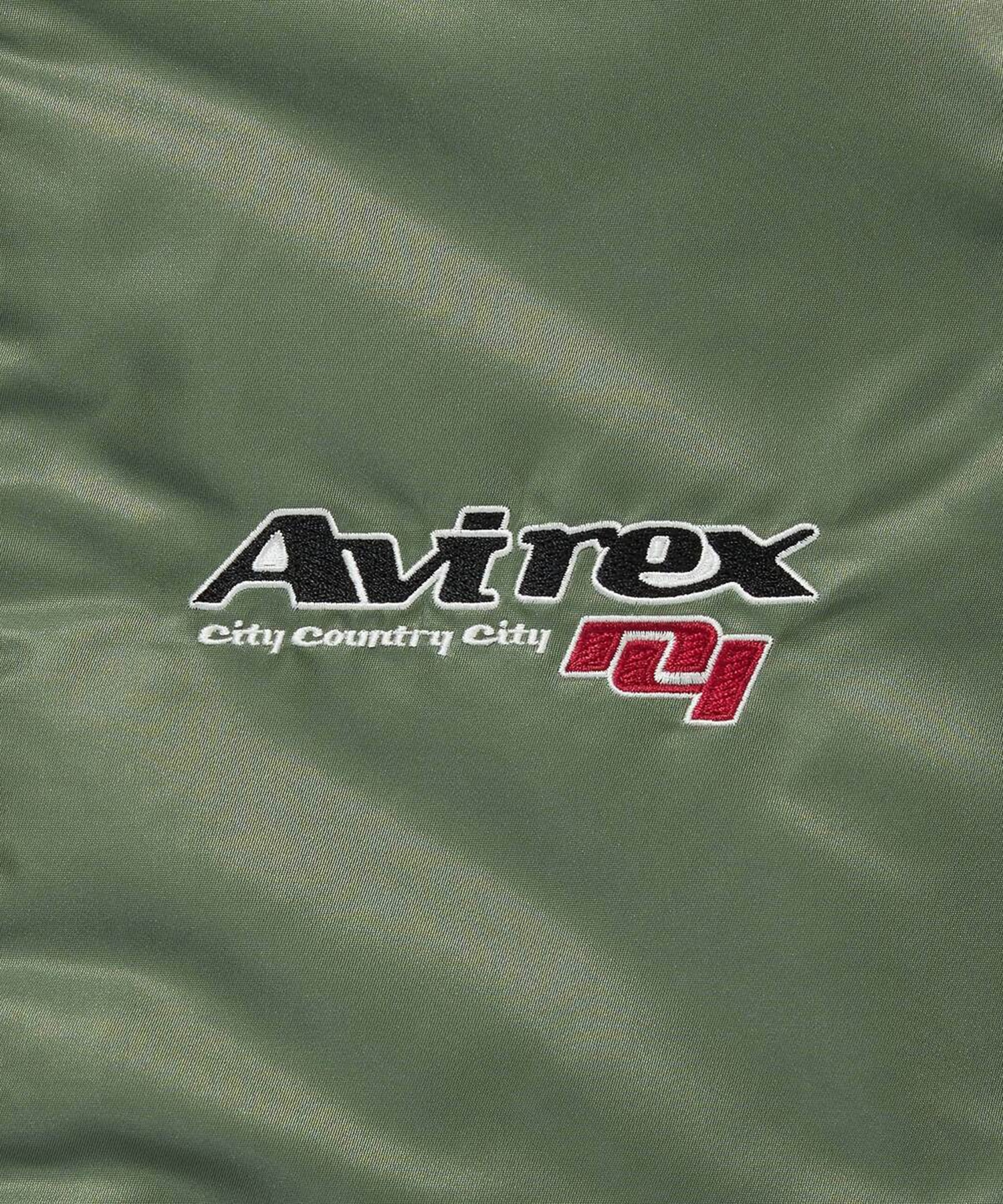 CITY COUNTRY CITY×AVIREX APPLIQUE LOGO MA-1 CITY COUNTRY CITY