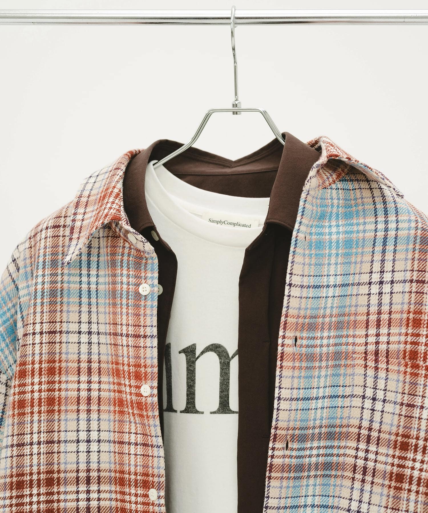 FLANNEL CHECK OVER SHIRT SimplyComplicated
