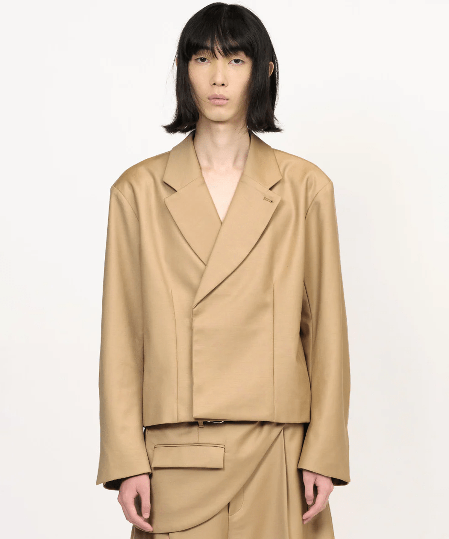 CROPPED JACKET GOAT ESSENCE