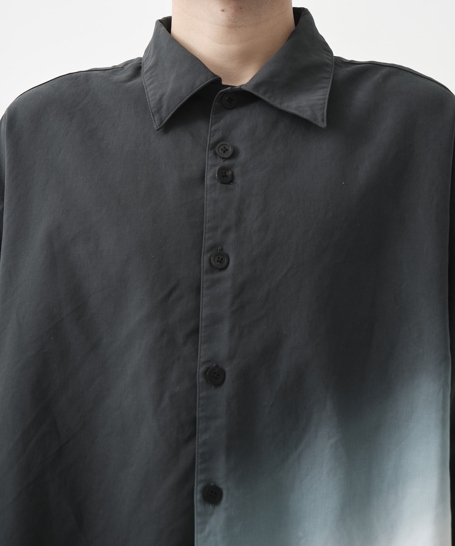 ROOMY SHIRT WITH THE DYE(ISSUE8) SHINYAKOZUKA