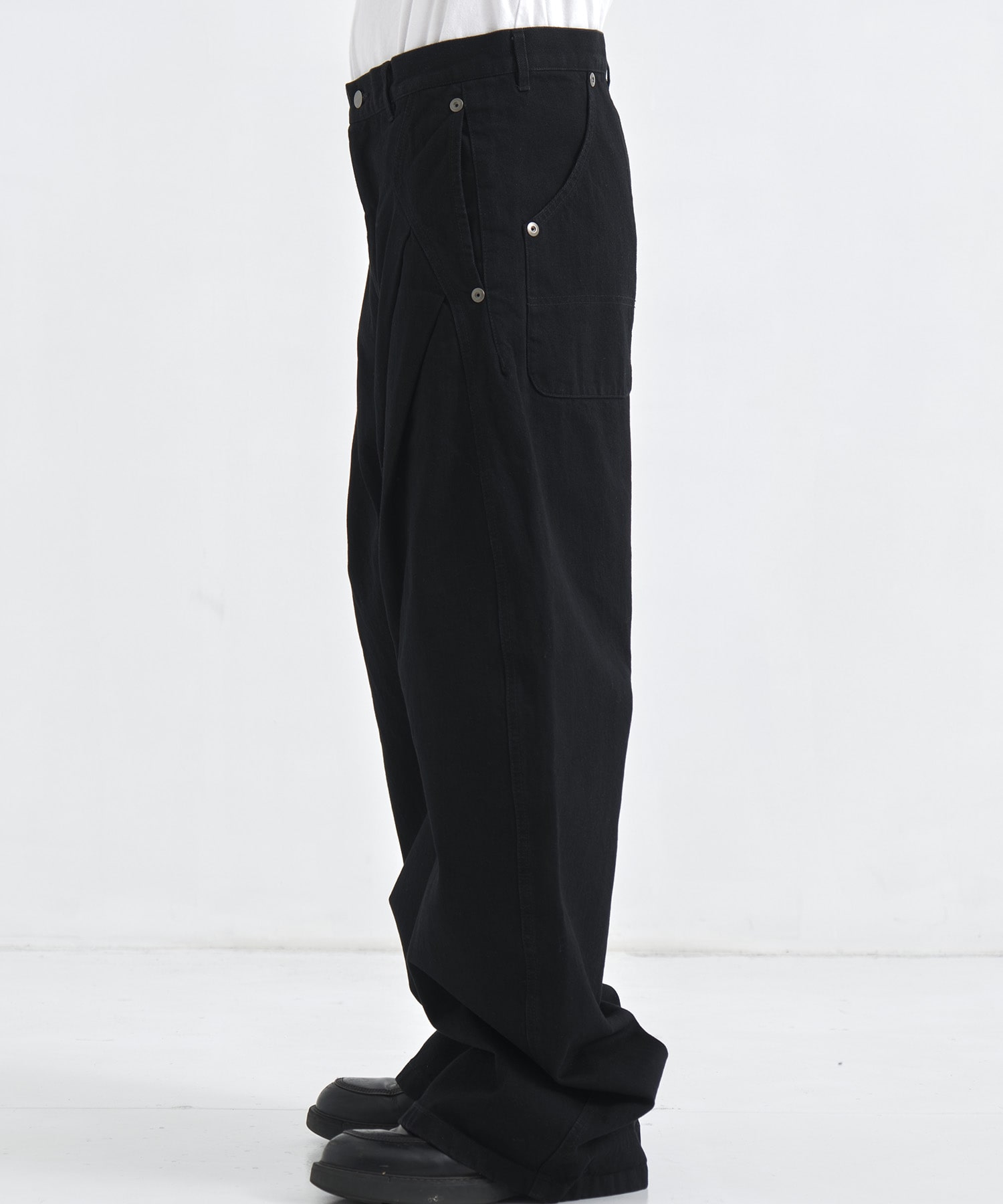 all black curve denim CONZ