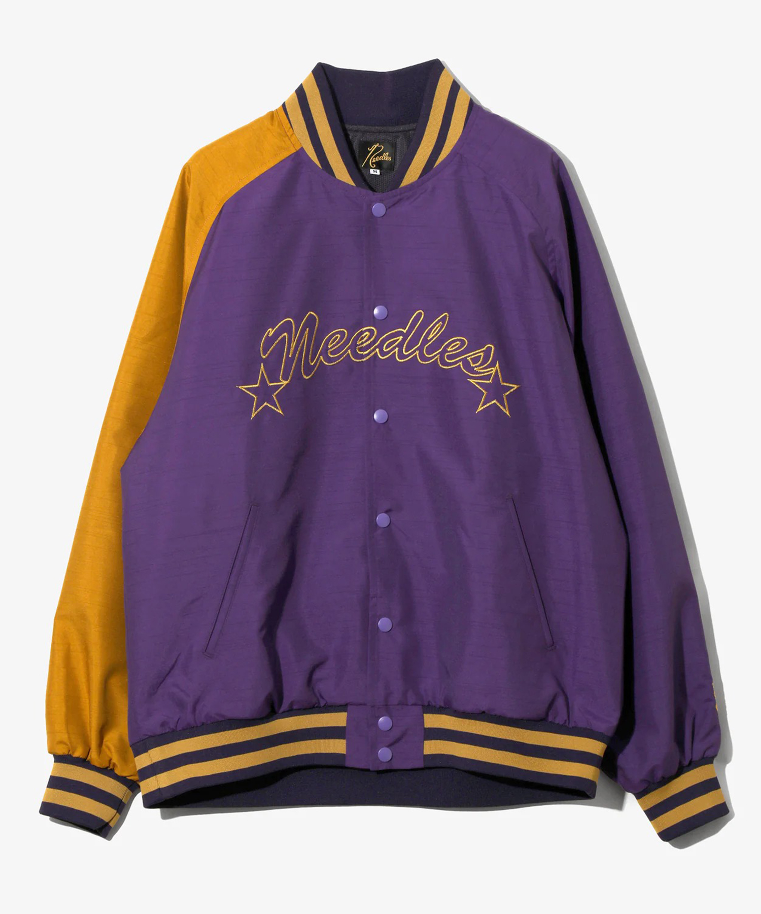 Stadium Jacket Poly Shantung Needles