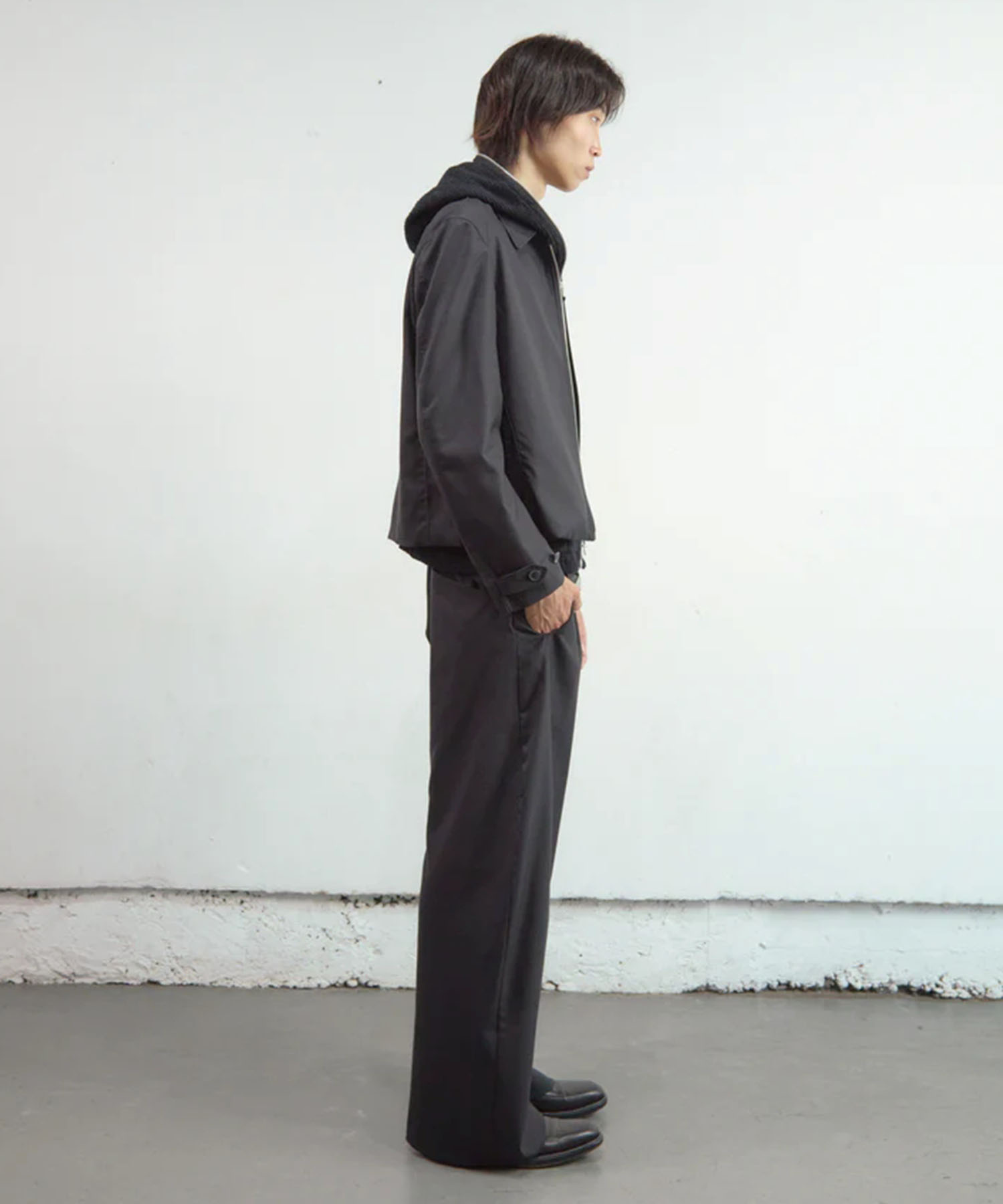 SHORT ZIP UP JACKET NVRFRGT