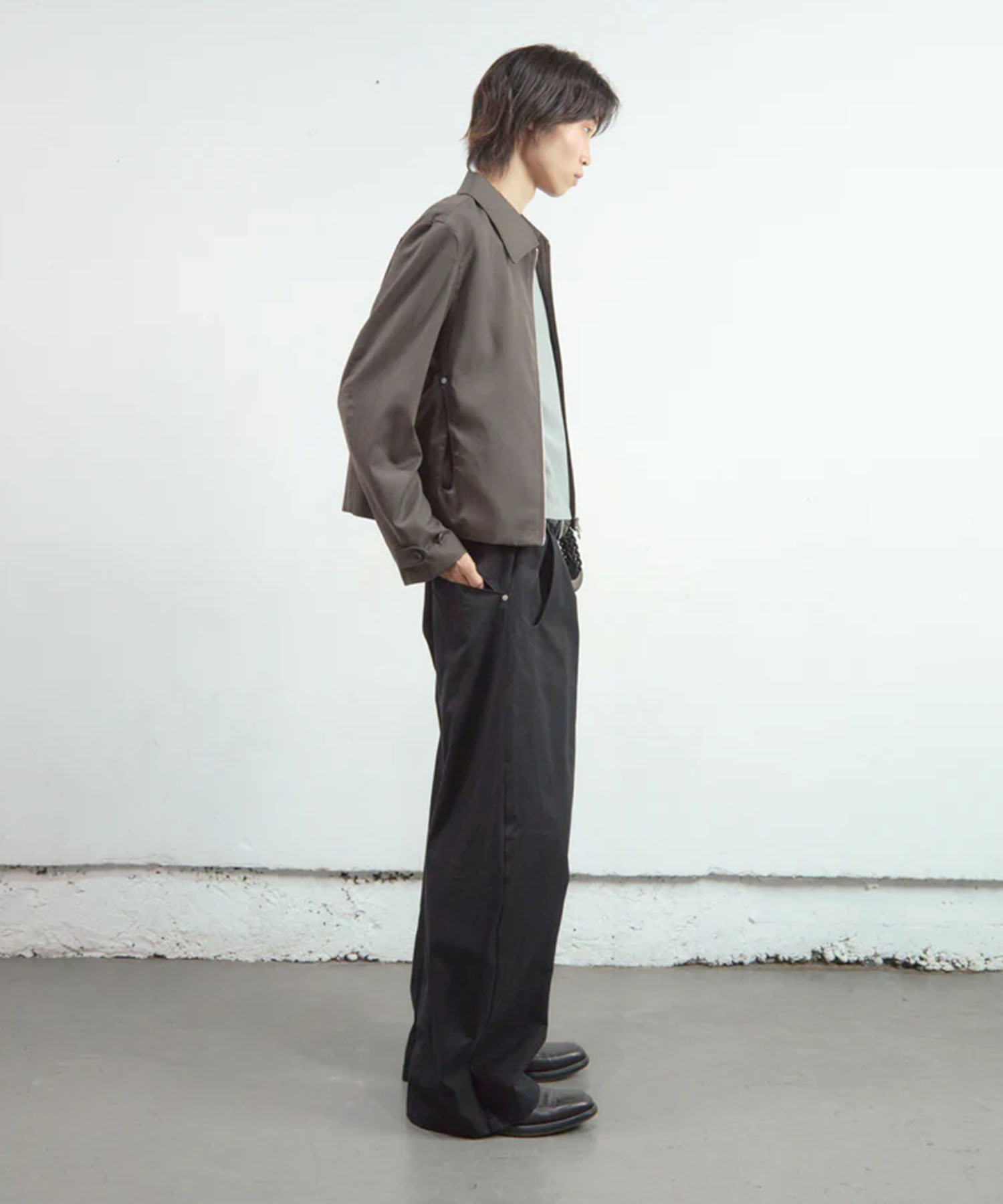 SHORT ZIP UP JACKET NVRFRGT