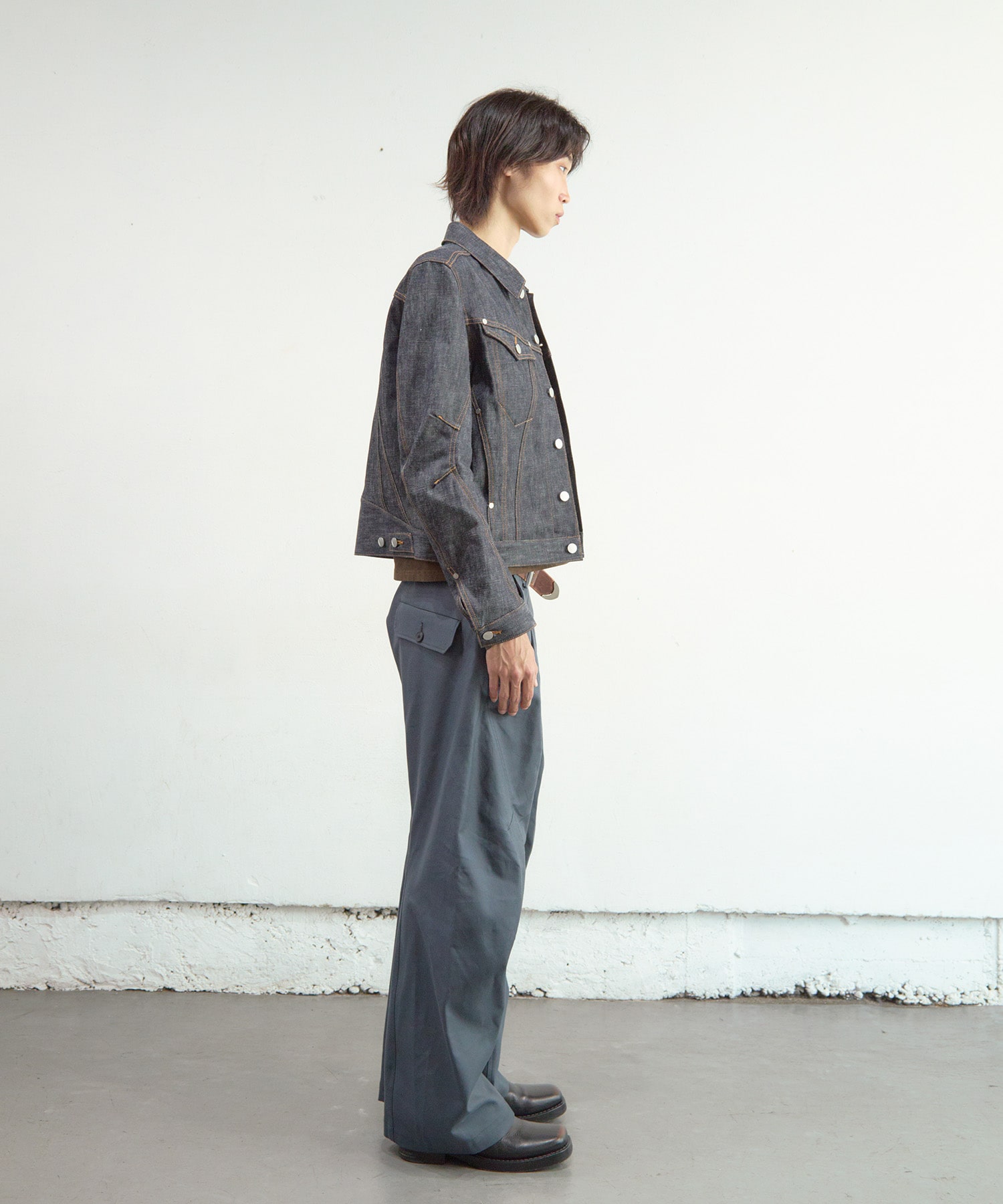 DENIM TRUCKER JACKET NVRFRGT