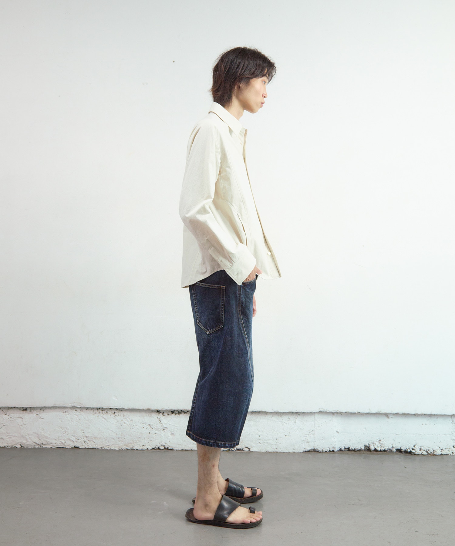 PANELLED LONG SLEEVE SHIRT NVRFRGT