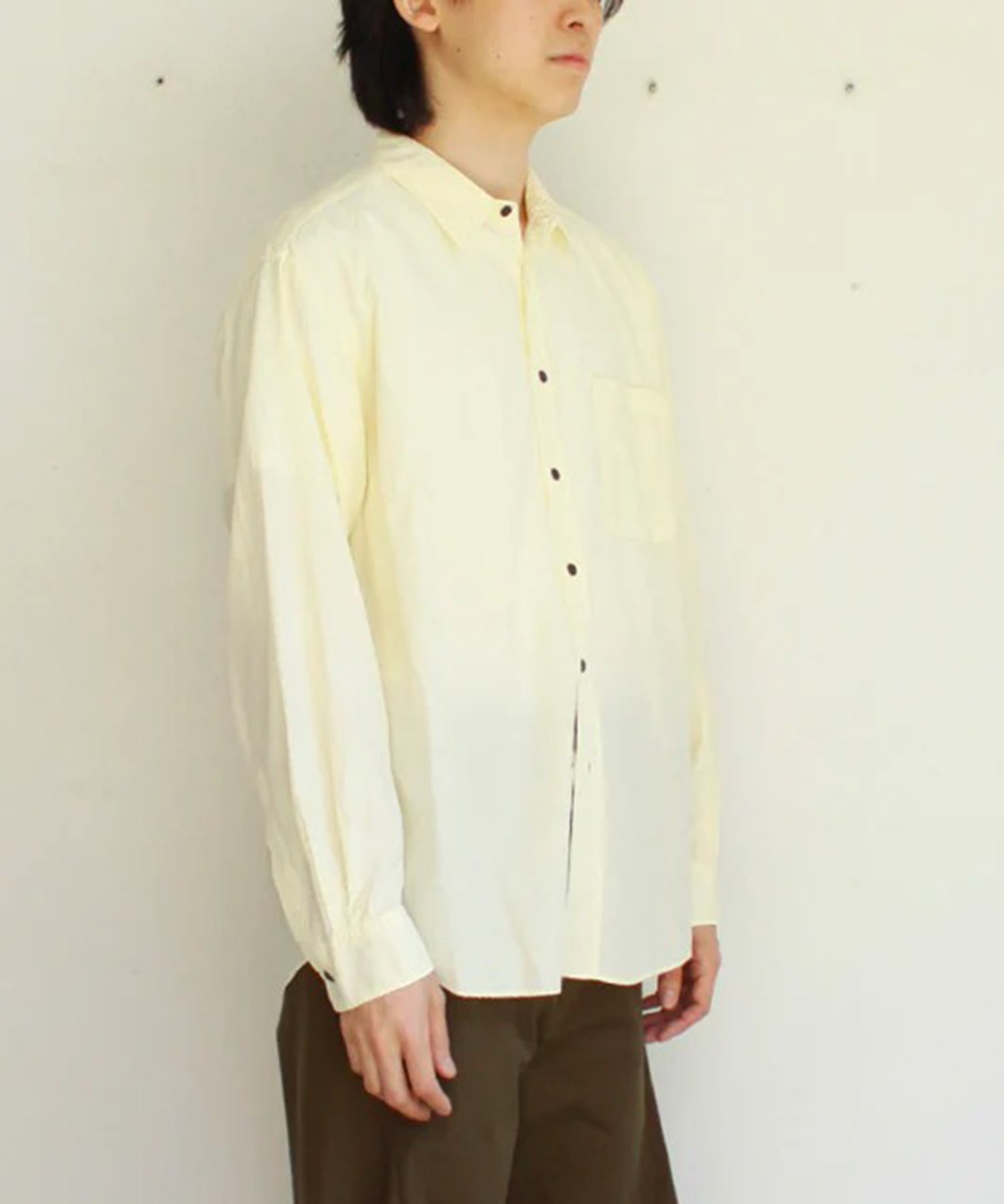 Garment Dyed Dad Shirts YLW soe