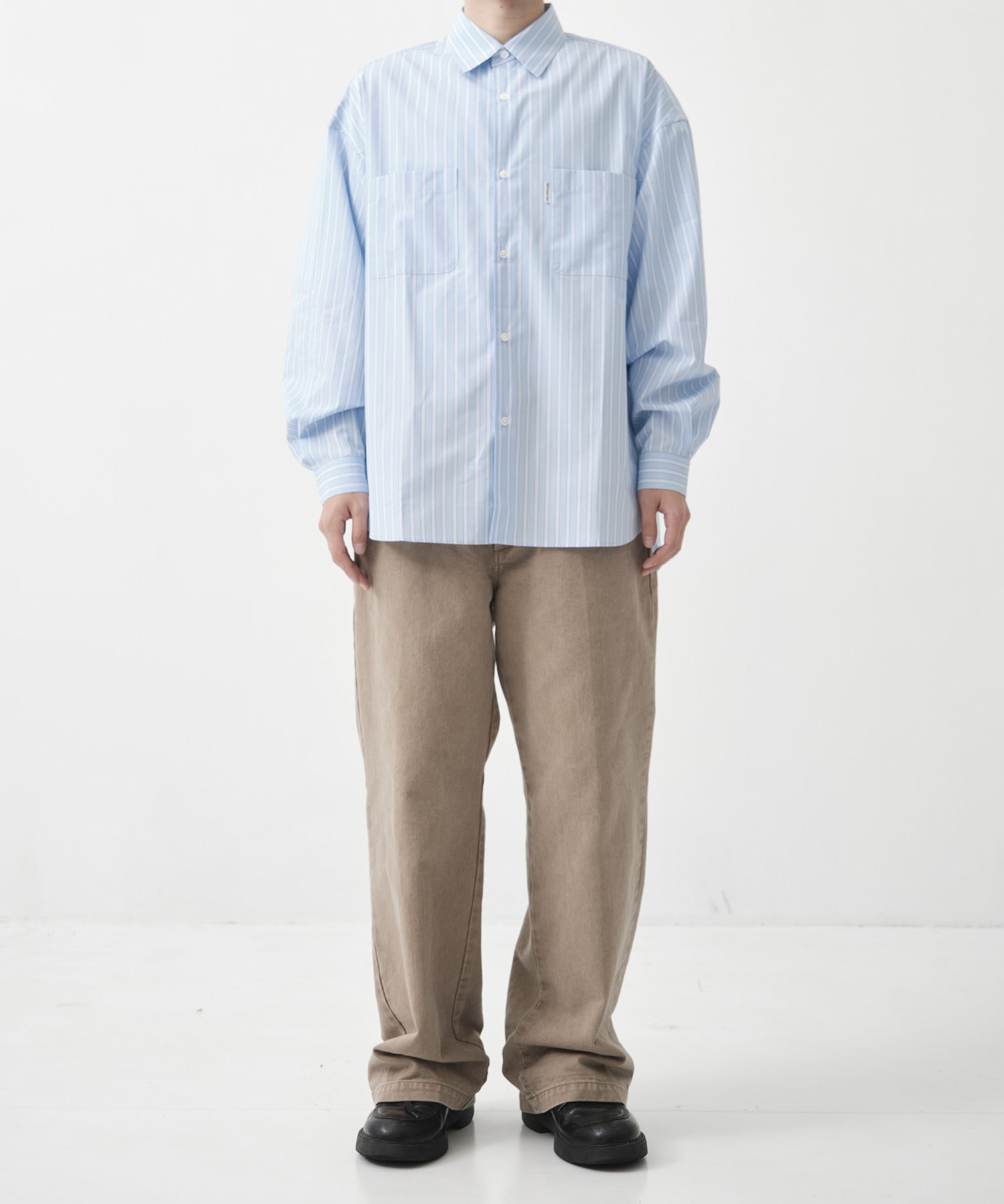 Stripe Broad L/S Shirt COOTIE PRODUCTIONS