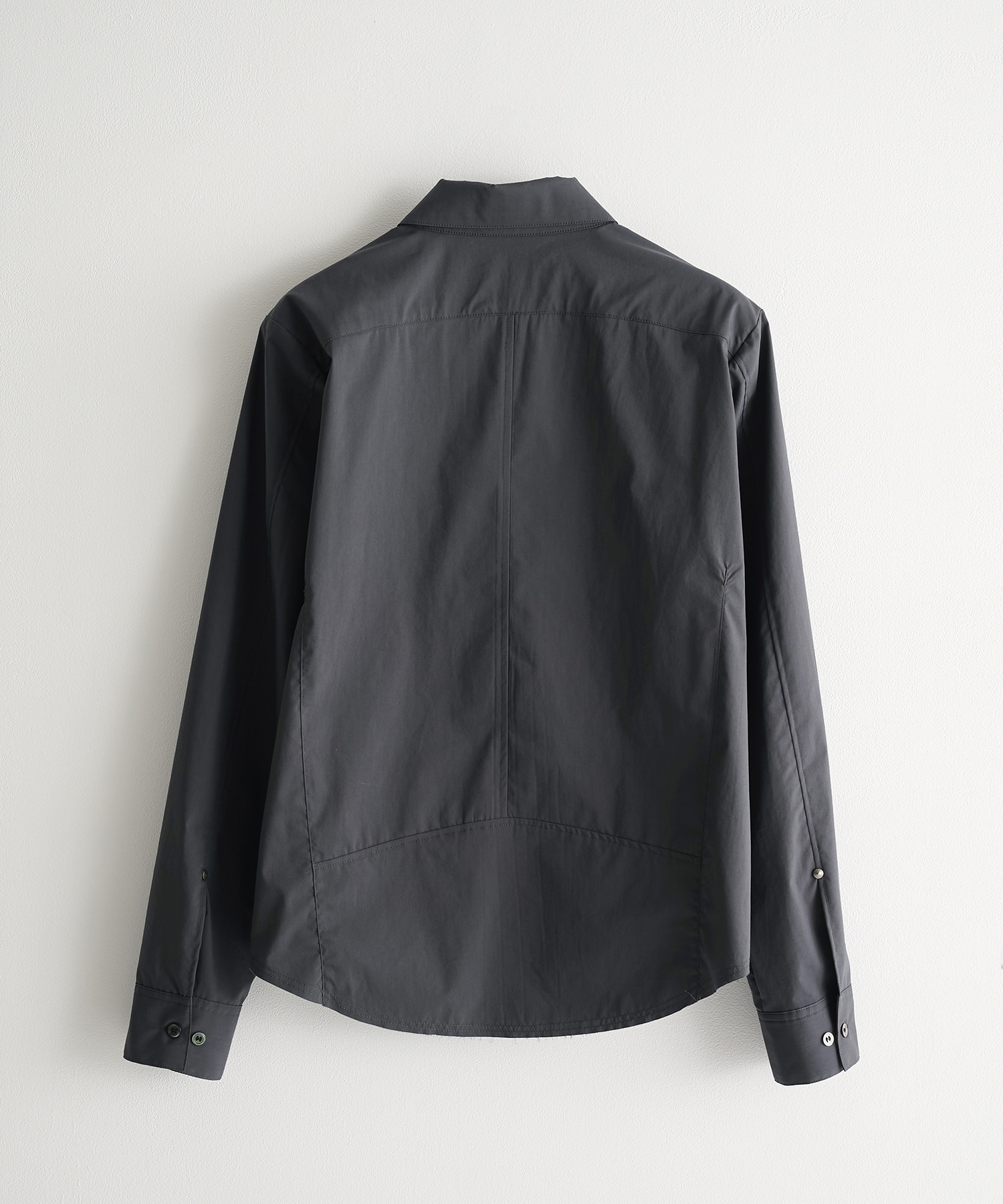 fitted zip up shirt CONZ