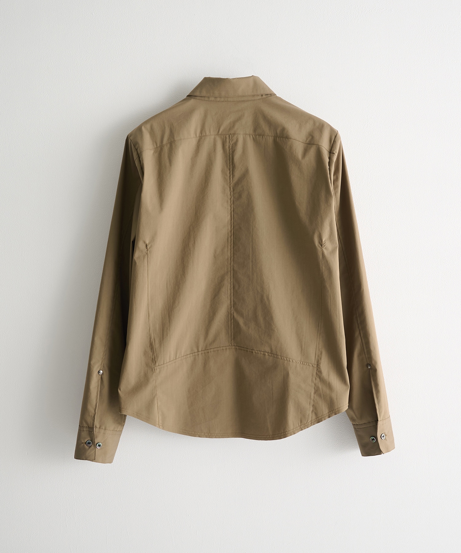 fitted zip up shirt CONZ