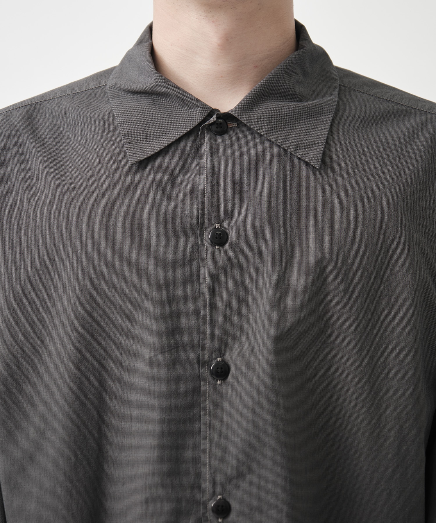 別注 Garment Dyed Short Cut Shirt soe