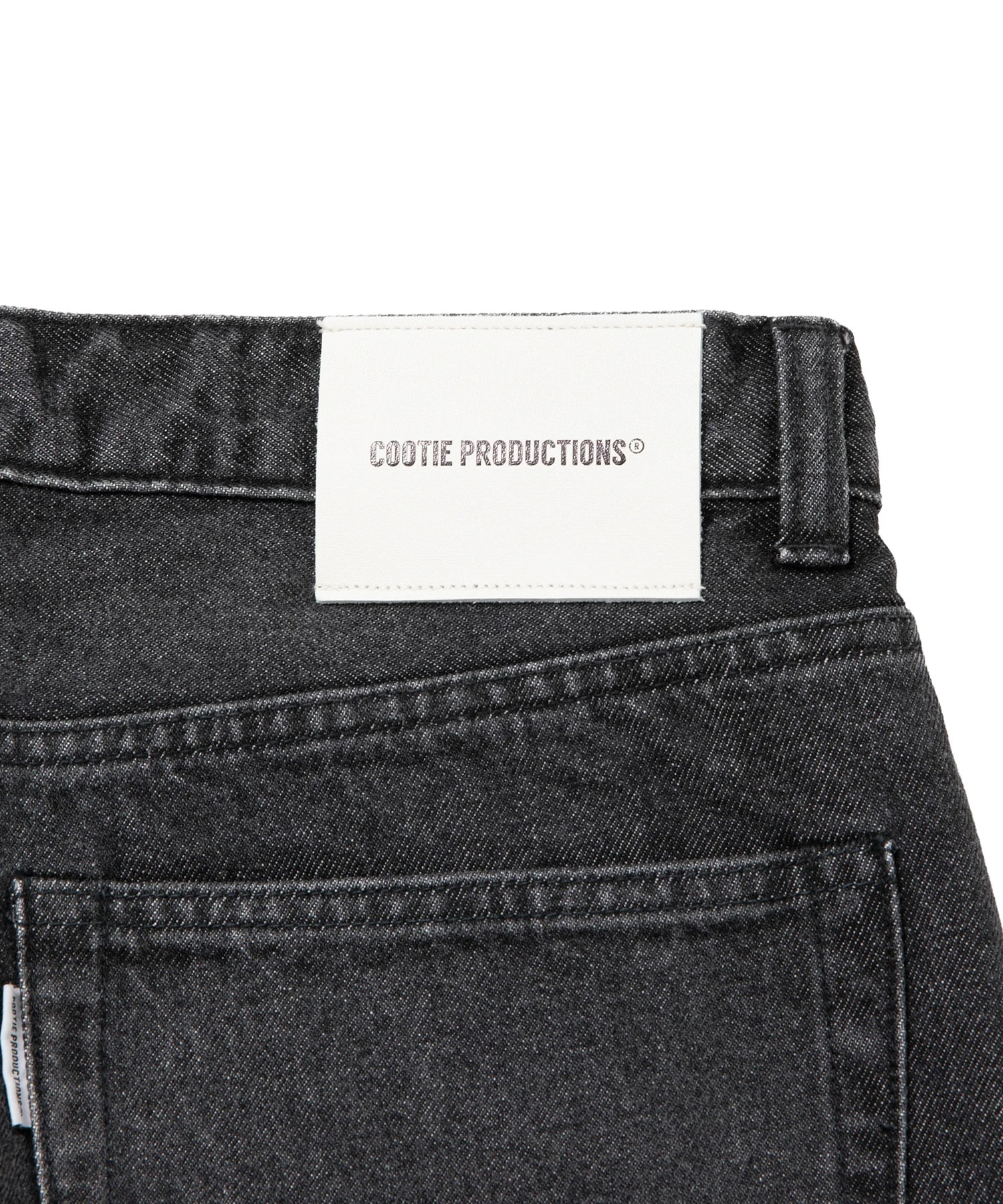 12.5oz Denim 5 Pocket Square Leg Pants COOTIE PRODUCTIONS