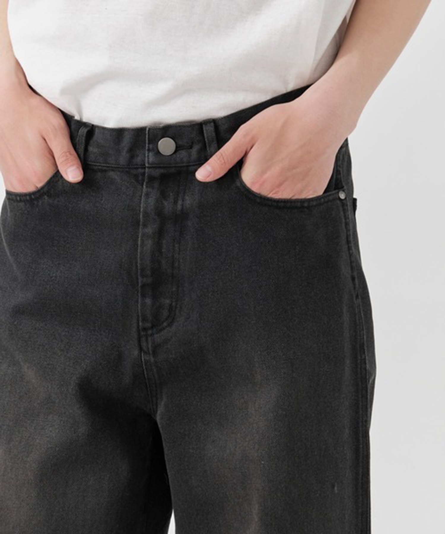 coating loose fit jeans  brown over die CONZ