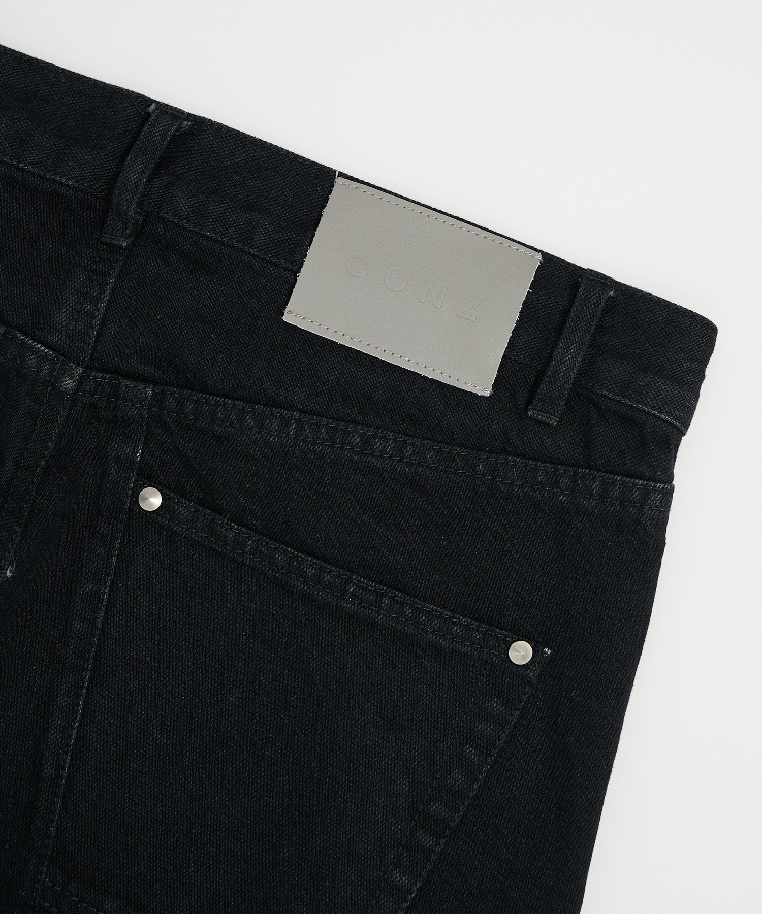 straight leg jeans black black CONZ