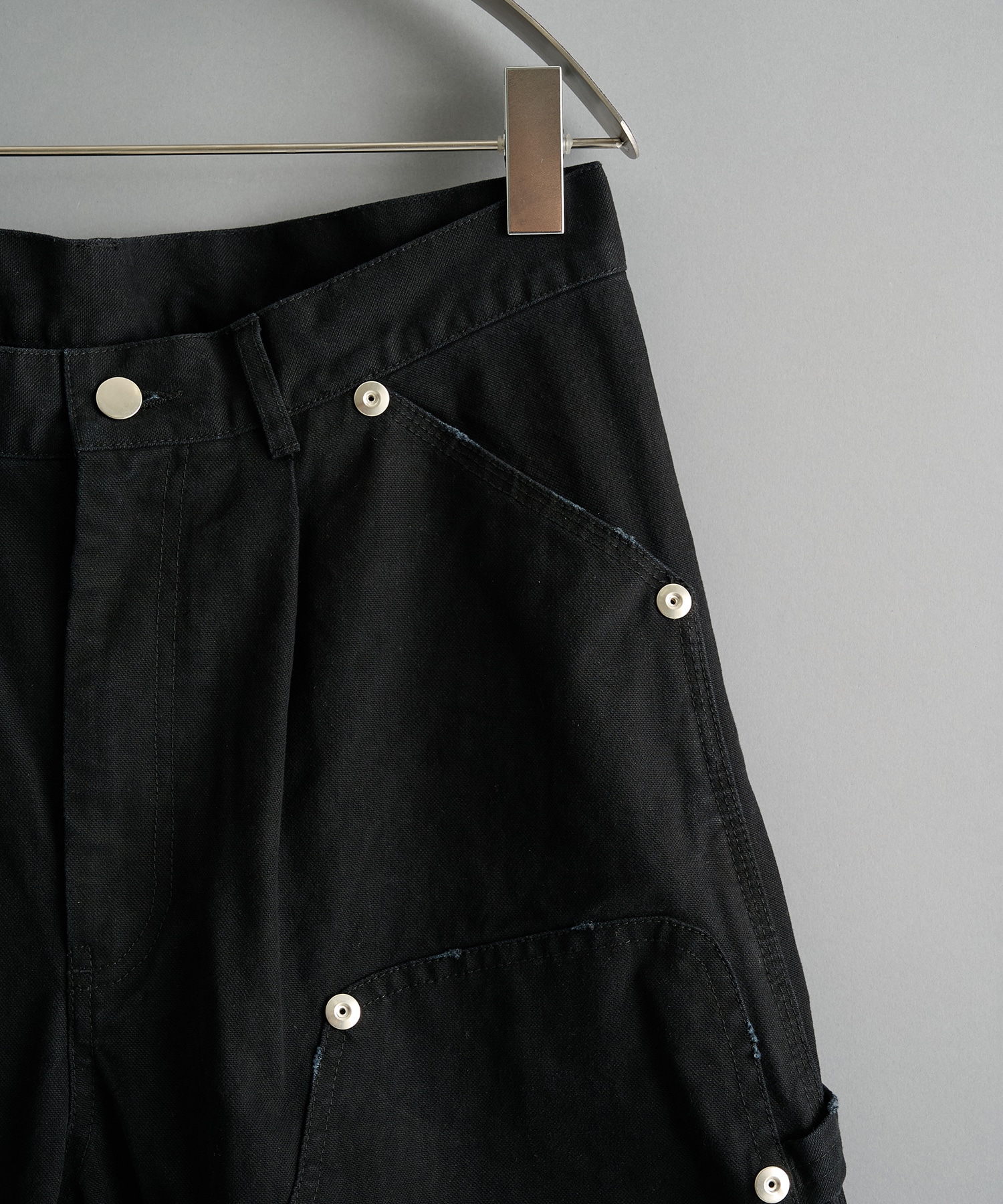 duck double knee curved leg pants CONZ