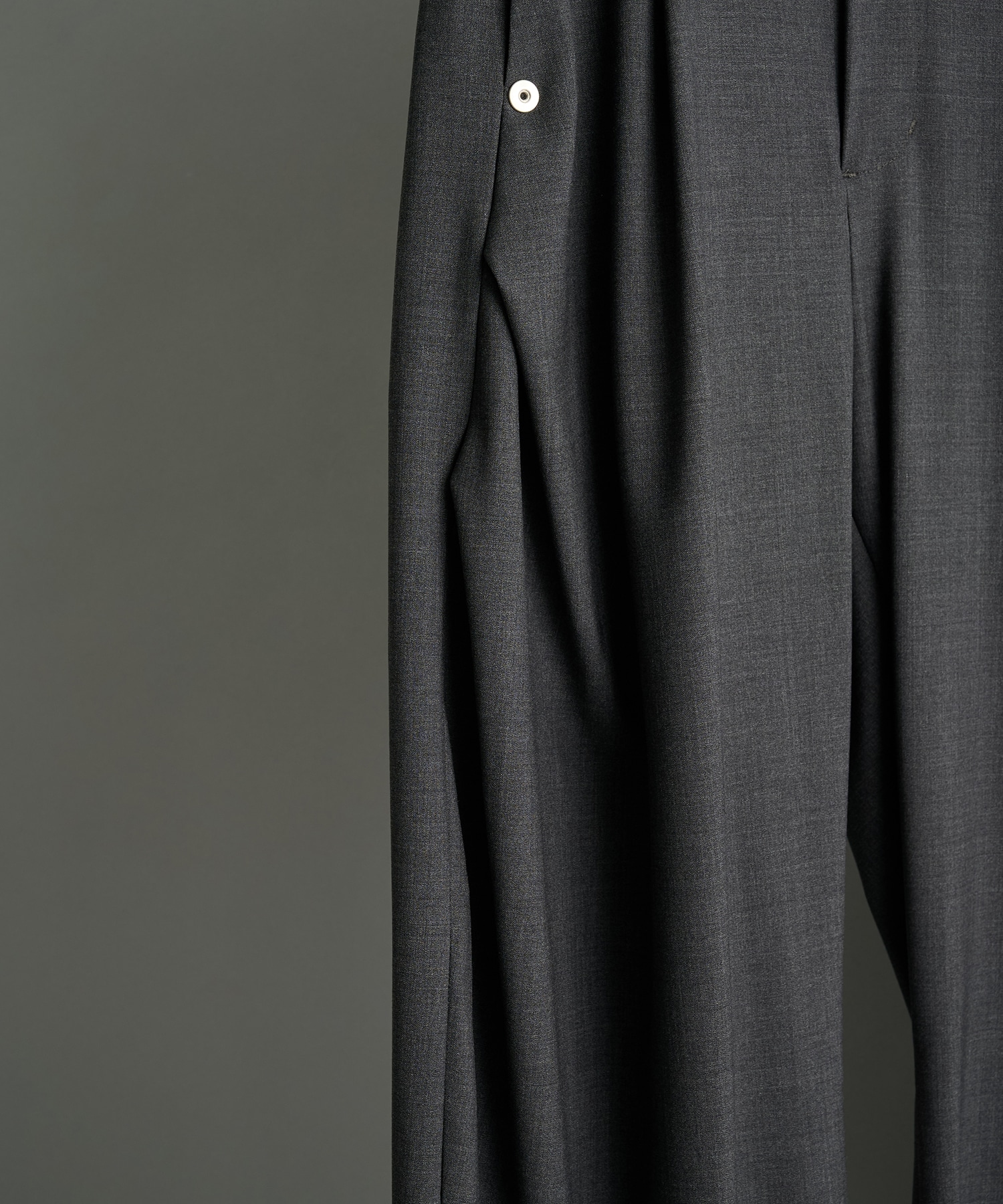 summer carve leg trousers super 110 CONZ