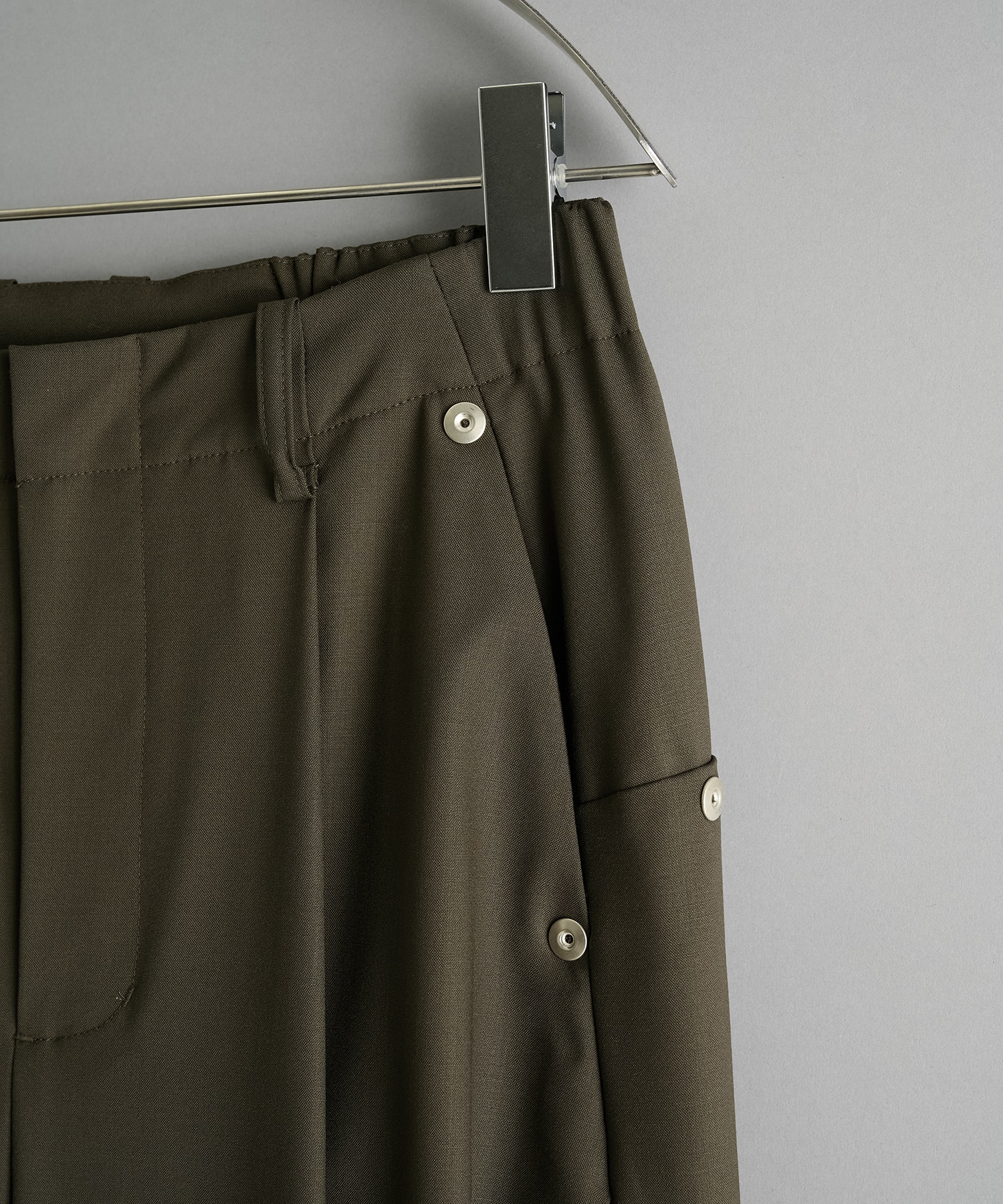 summer carve leg trousers super 110 CONZ
