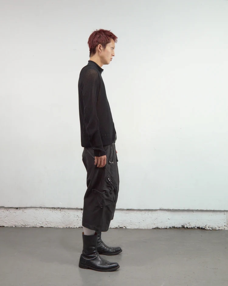 3D TWISTED PARACHUTE CARGO SHORTS NVRFRGT