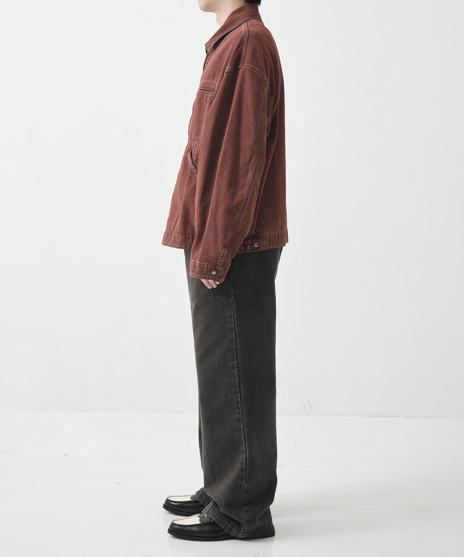 Grainy Denim Work Jacket COOTIE PRODUCTIONS