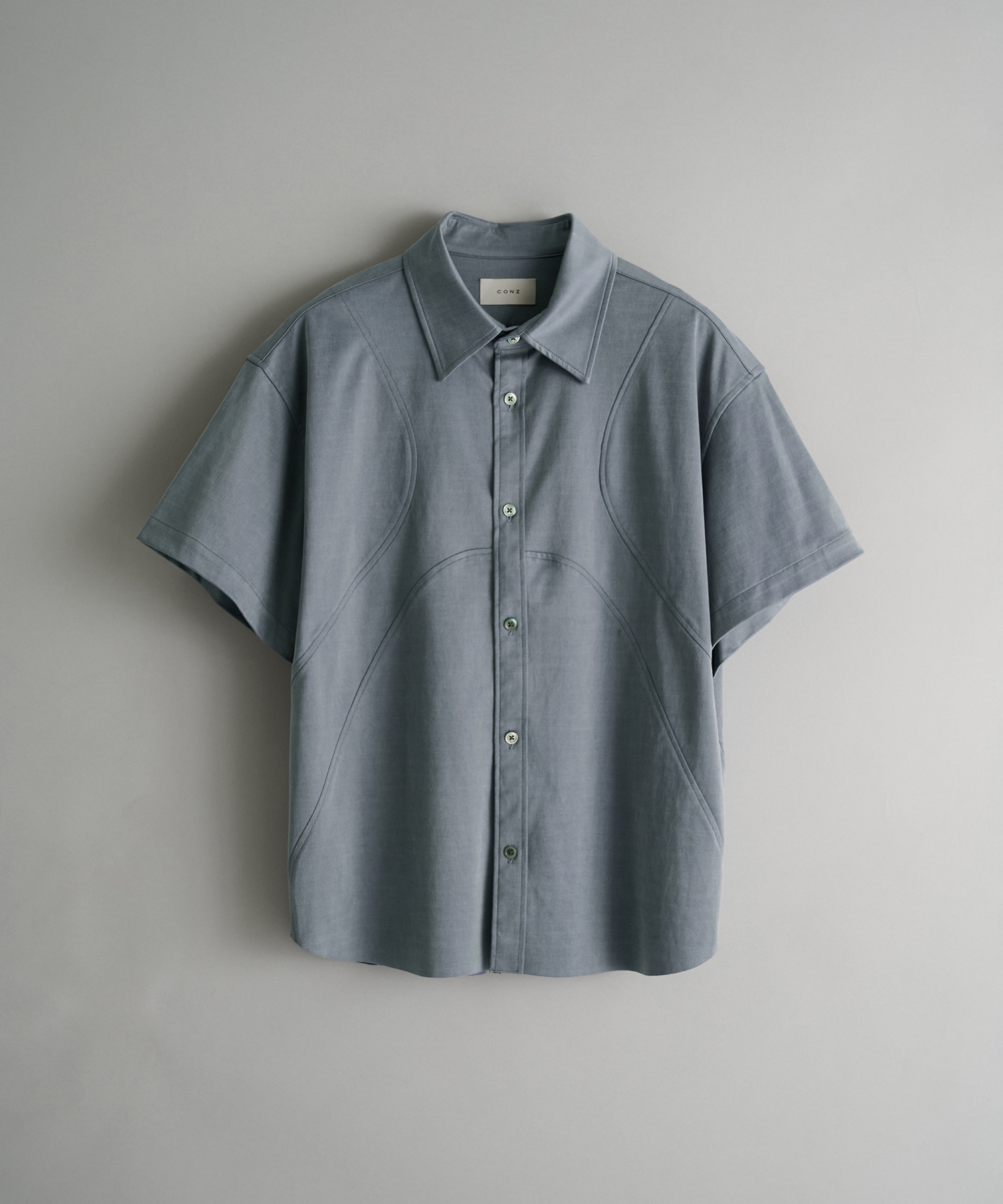 panel short sleeve shirt CONZ