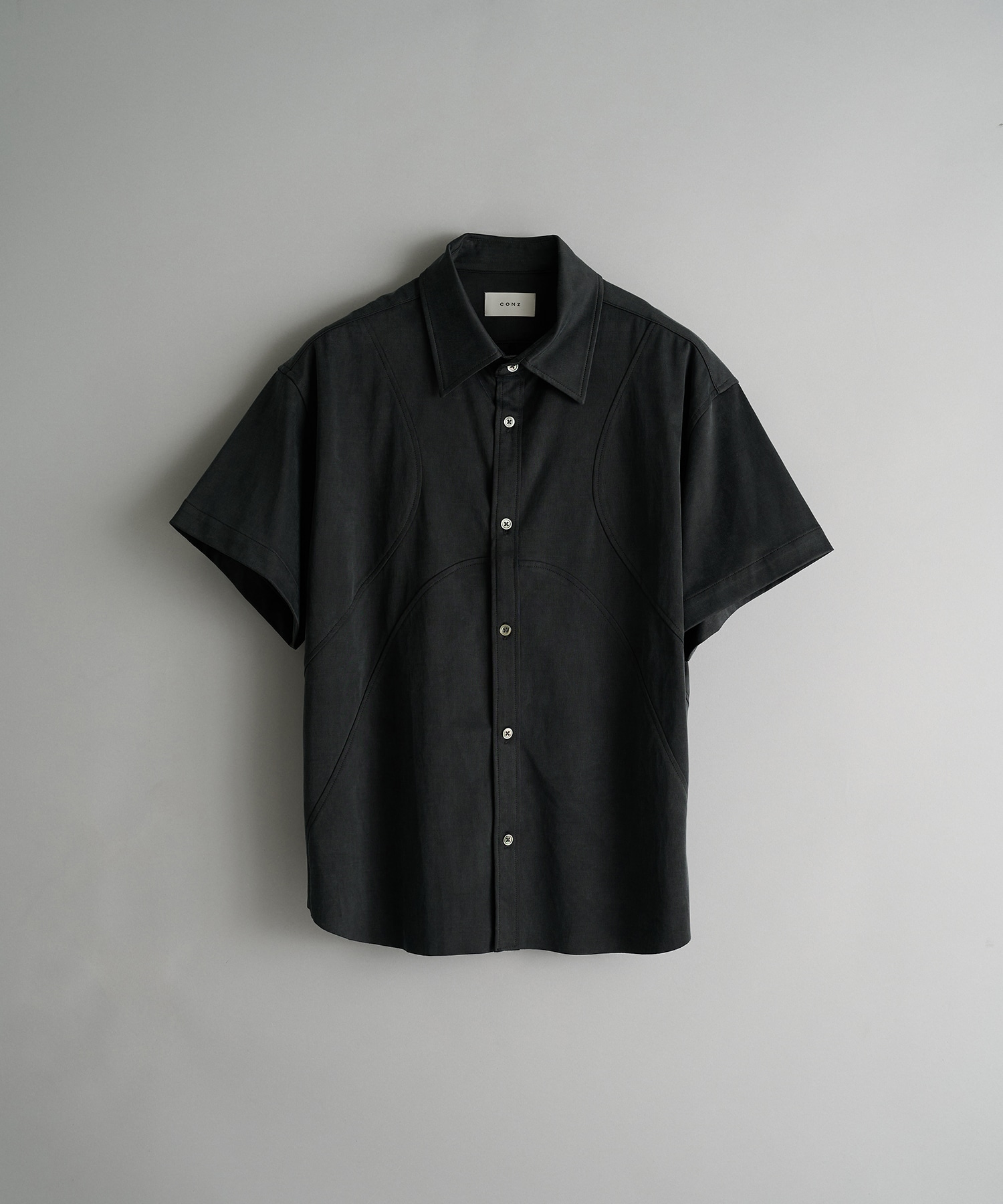 panel short sleeve shirt CONZ