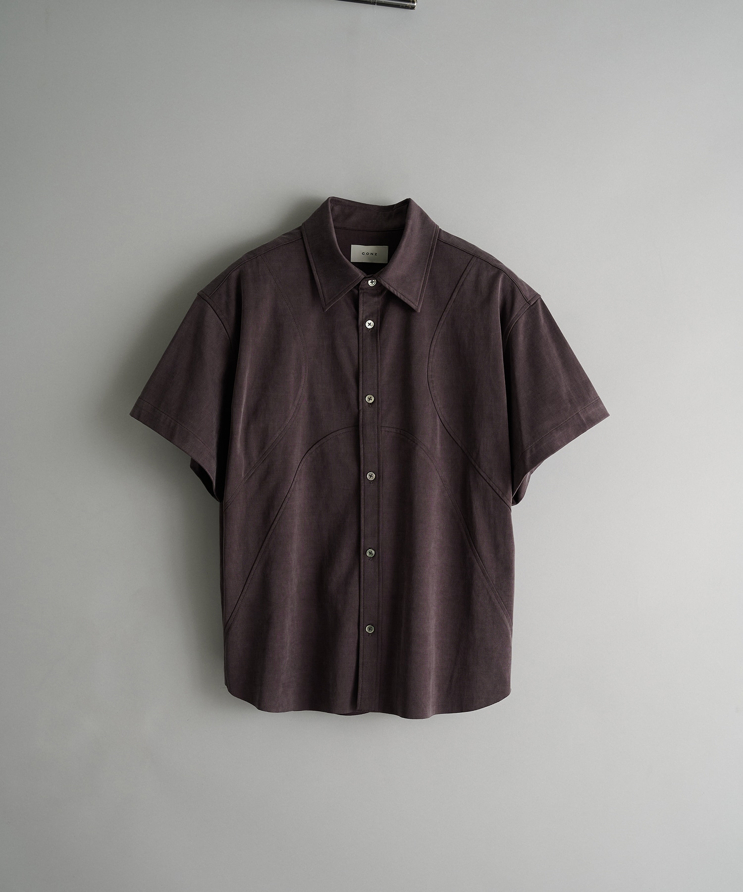 panel short sleeve shirt CONZ