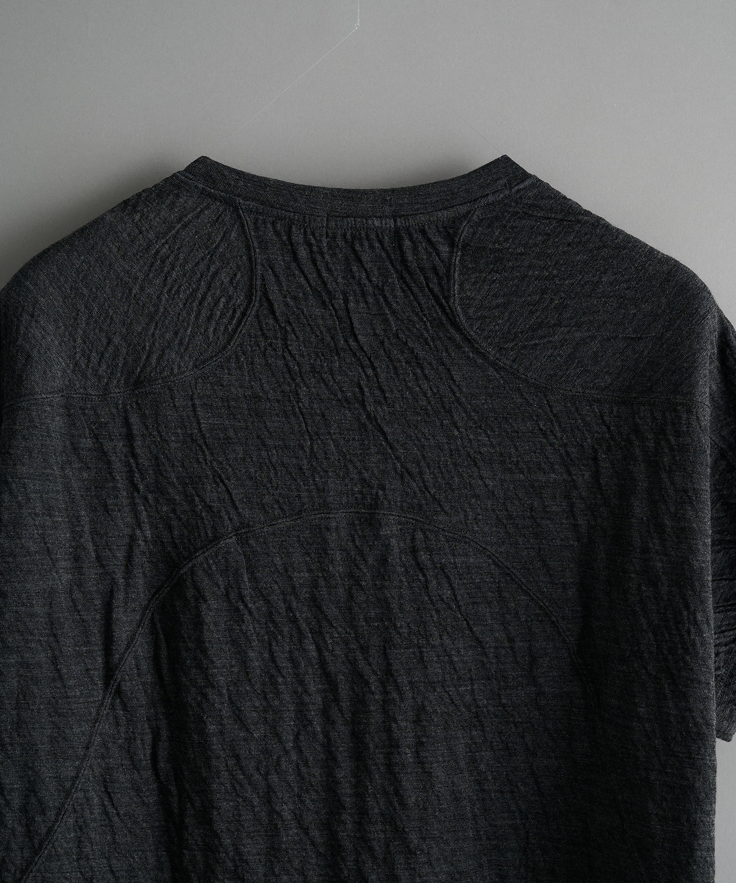 panel short sleeve tee bonded jersey CONZ