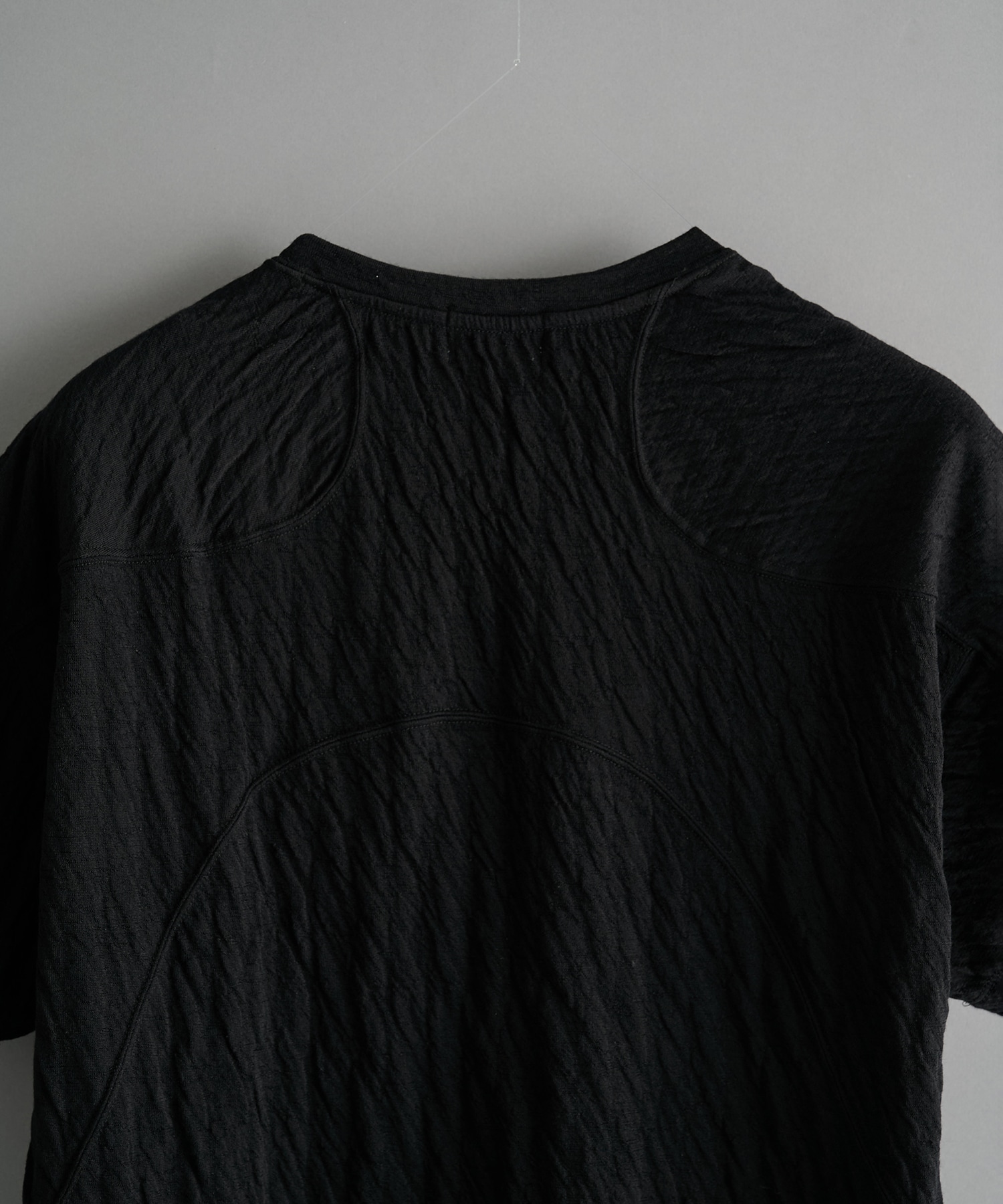 panel short sleeve tee bonded jersey CONZ