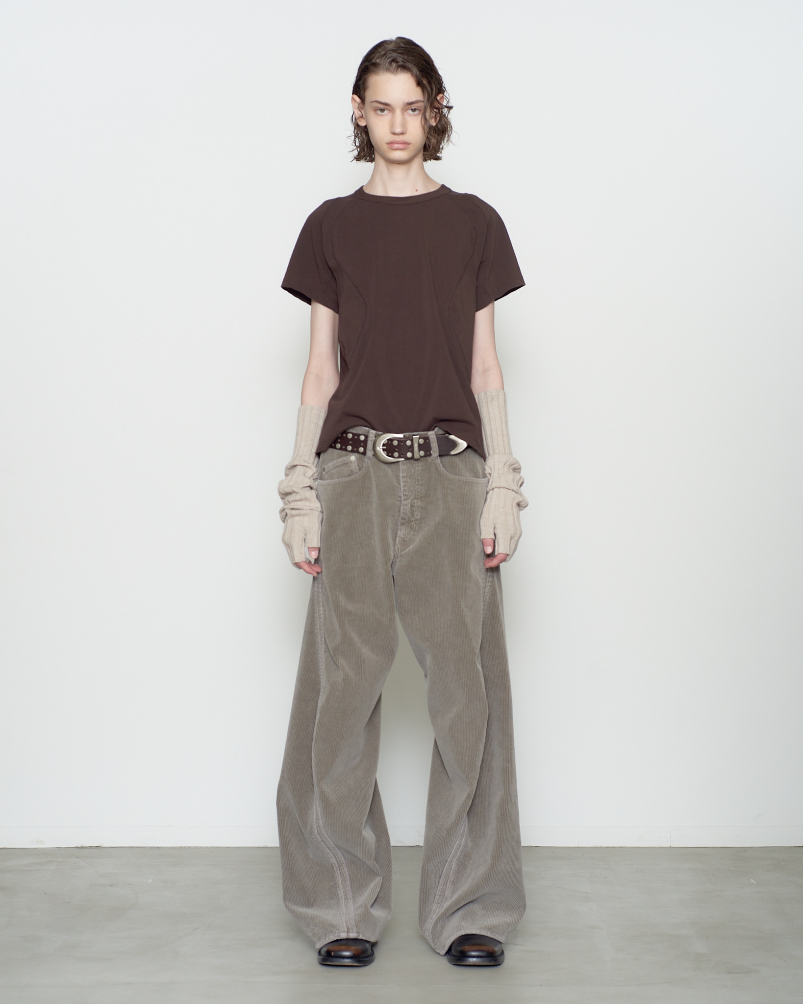 PANNELD HALF SLEEVE T-SHIRT NVRFRGT