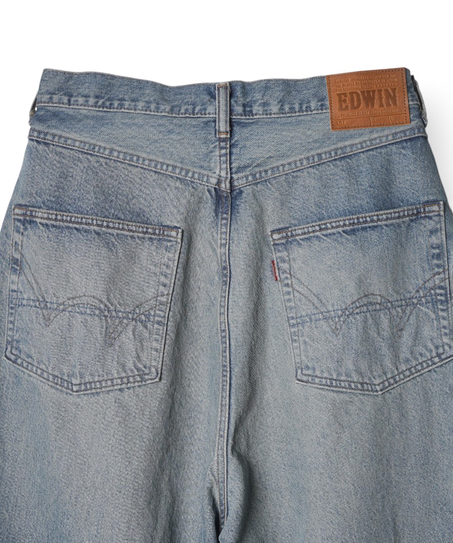 FRESH MAN DENIM WIDE PANTS by EDWIN　USED 