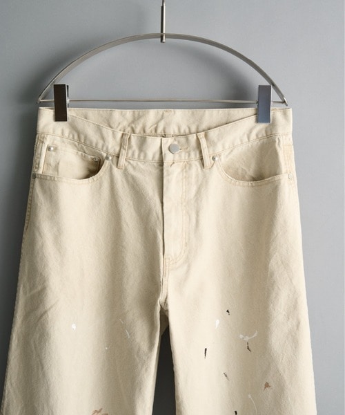 loose fit duck pants 3color paint CONZ