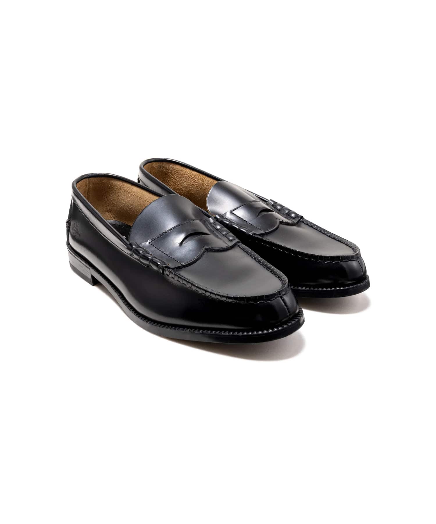 COIN LOAFERS BLACK The Kenford FINESHOES