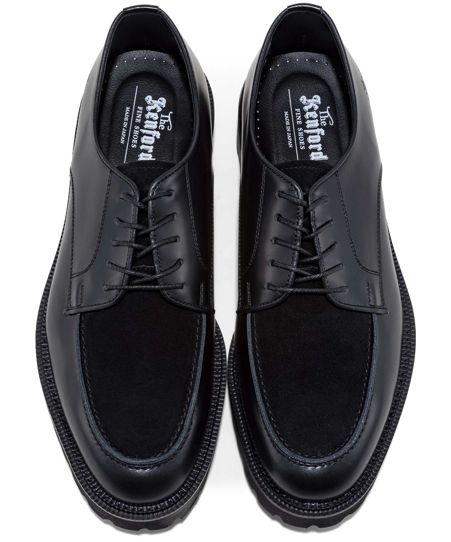 NEW CLASSIC U MOC　BLACK BLACK SUEDE The Kenford FINESHOES