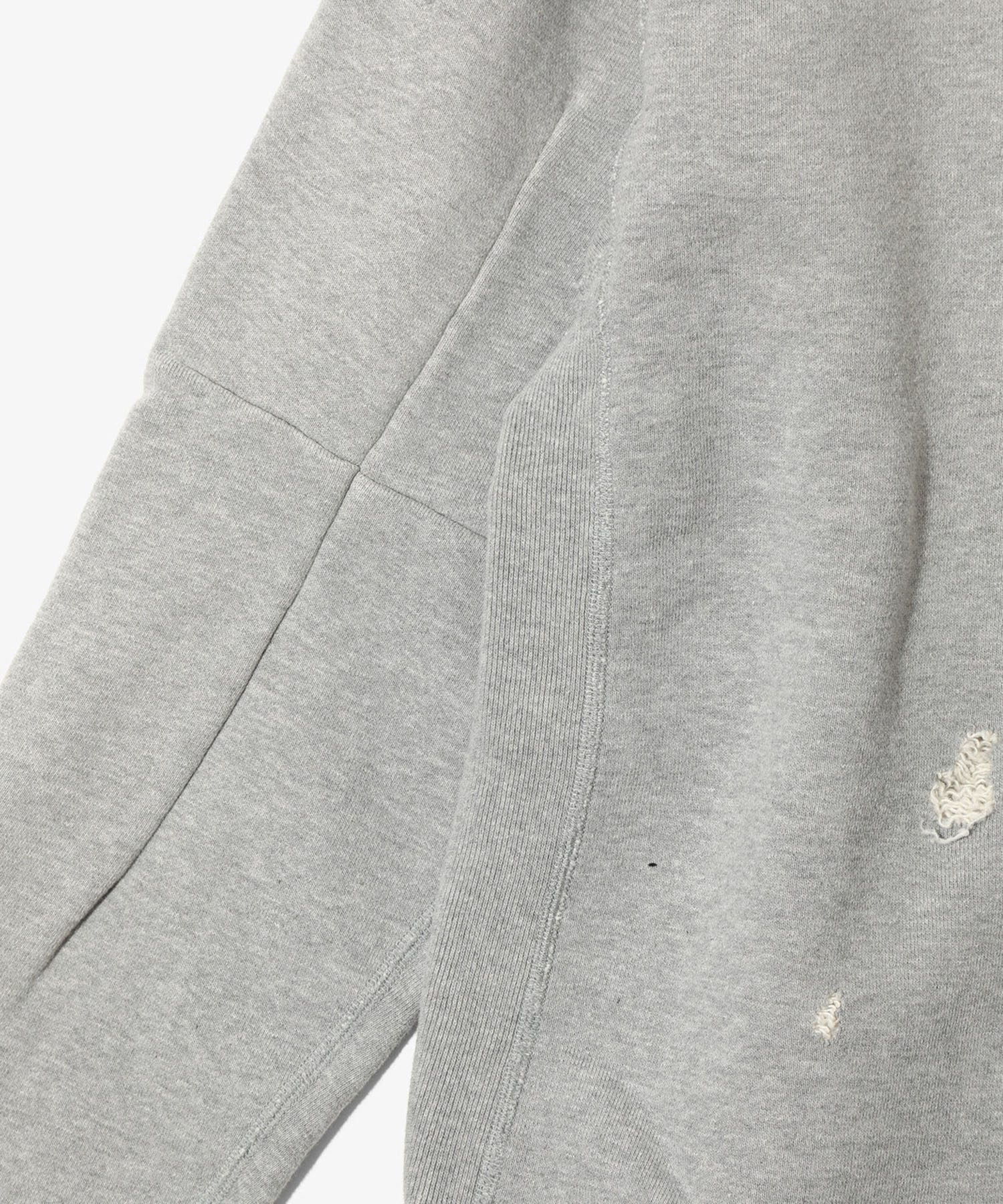 Deconstructed Sweat Shirt Needles