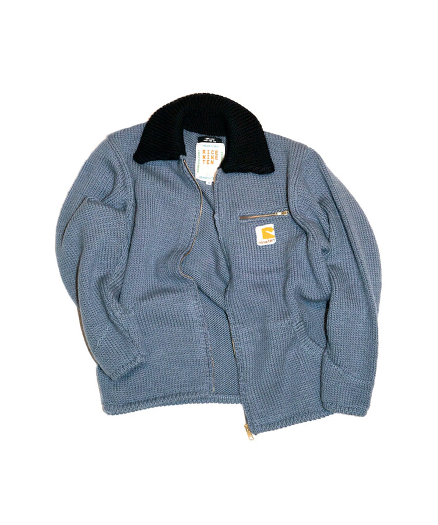 HOME MADE KNITTING DETROIT JACKET RICE NINE TEN